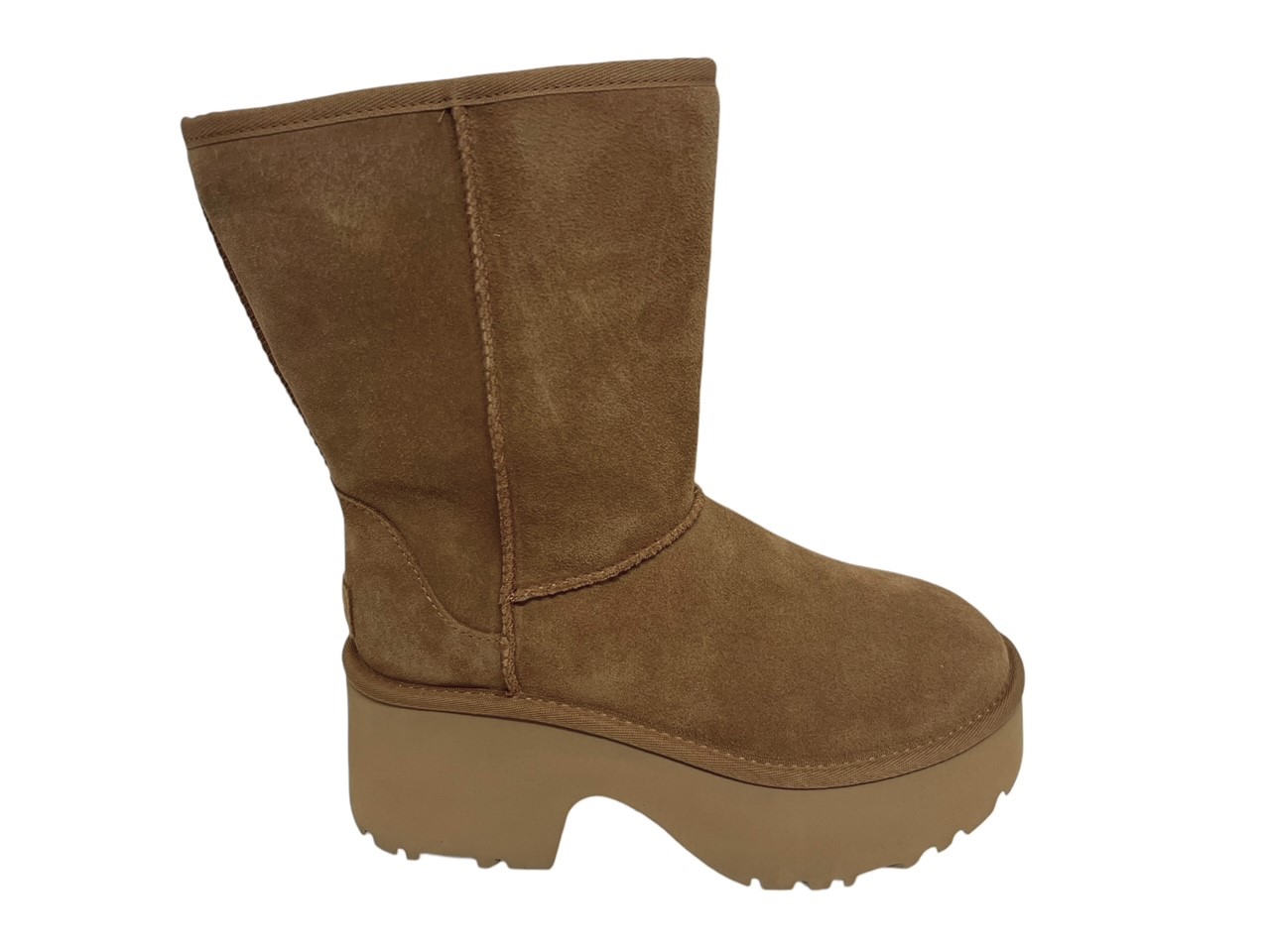UGG Plateau Boots CLASSIC SHORT NEW HEIGHT chestnut