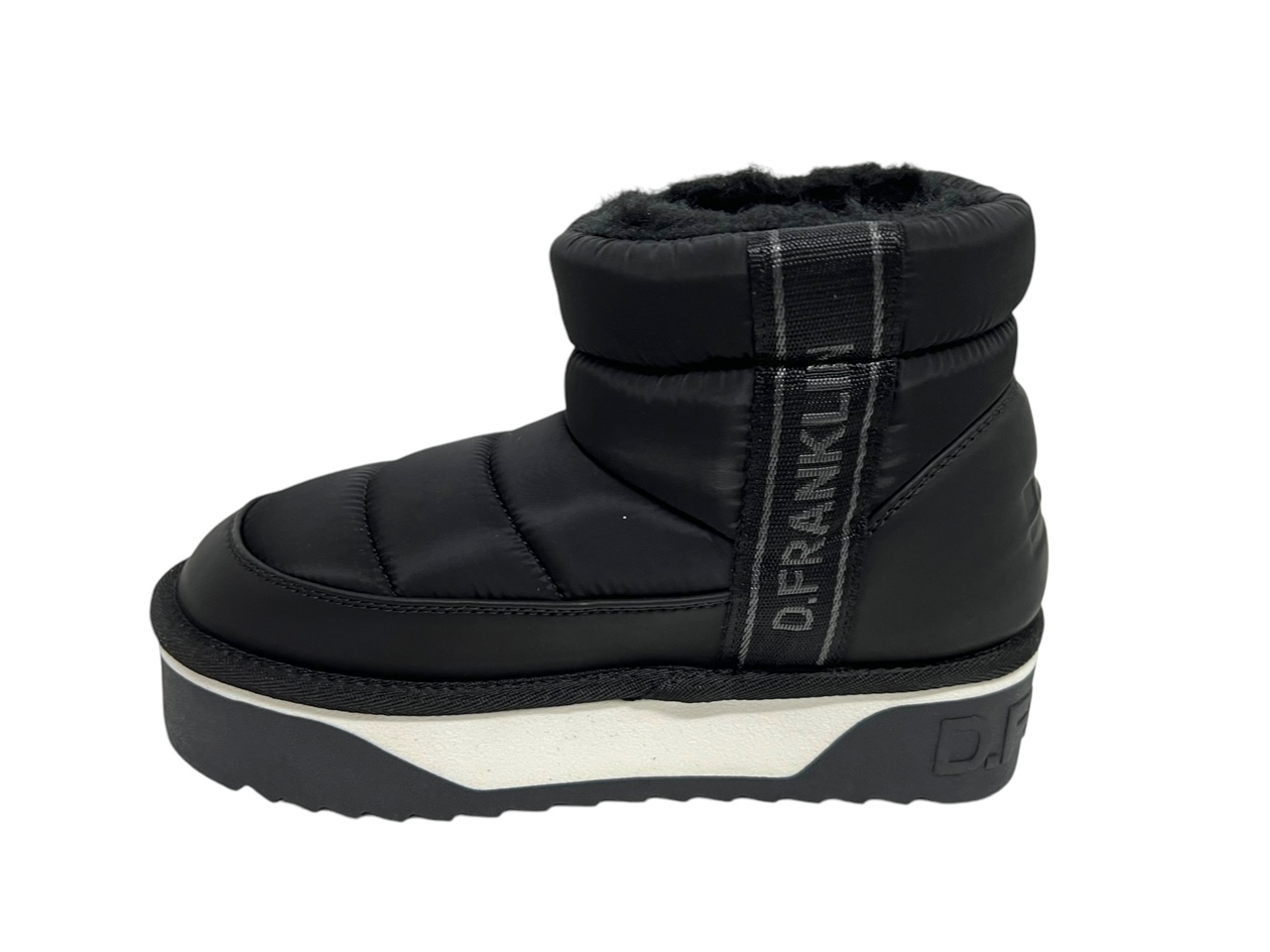 D.Franklin Winterboots schwarz