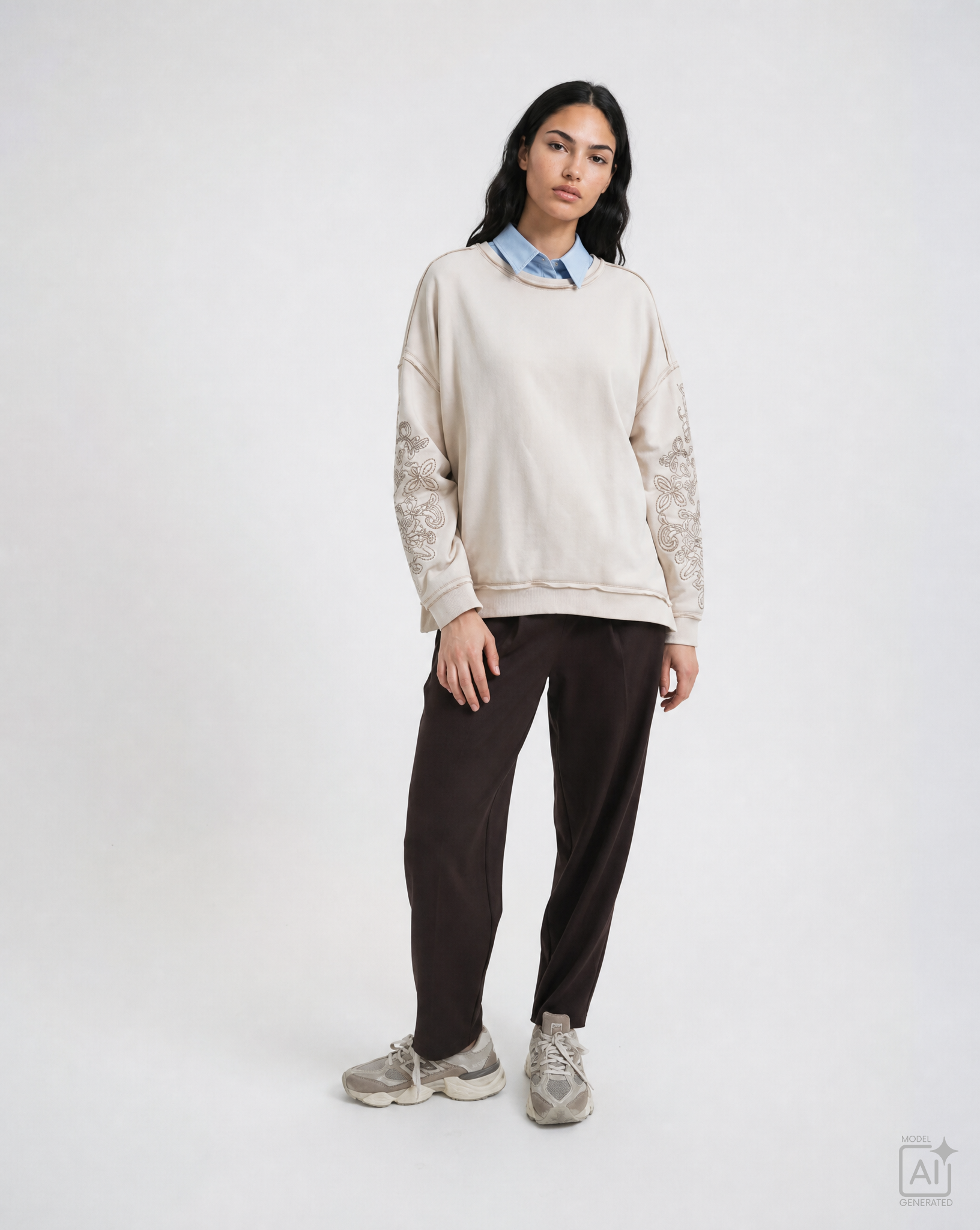 Smith & Soul Sweatshirt creme