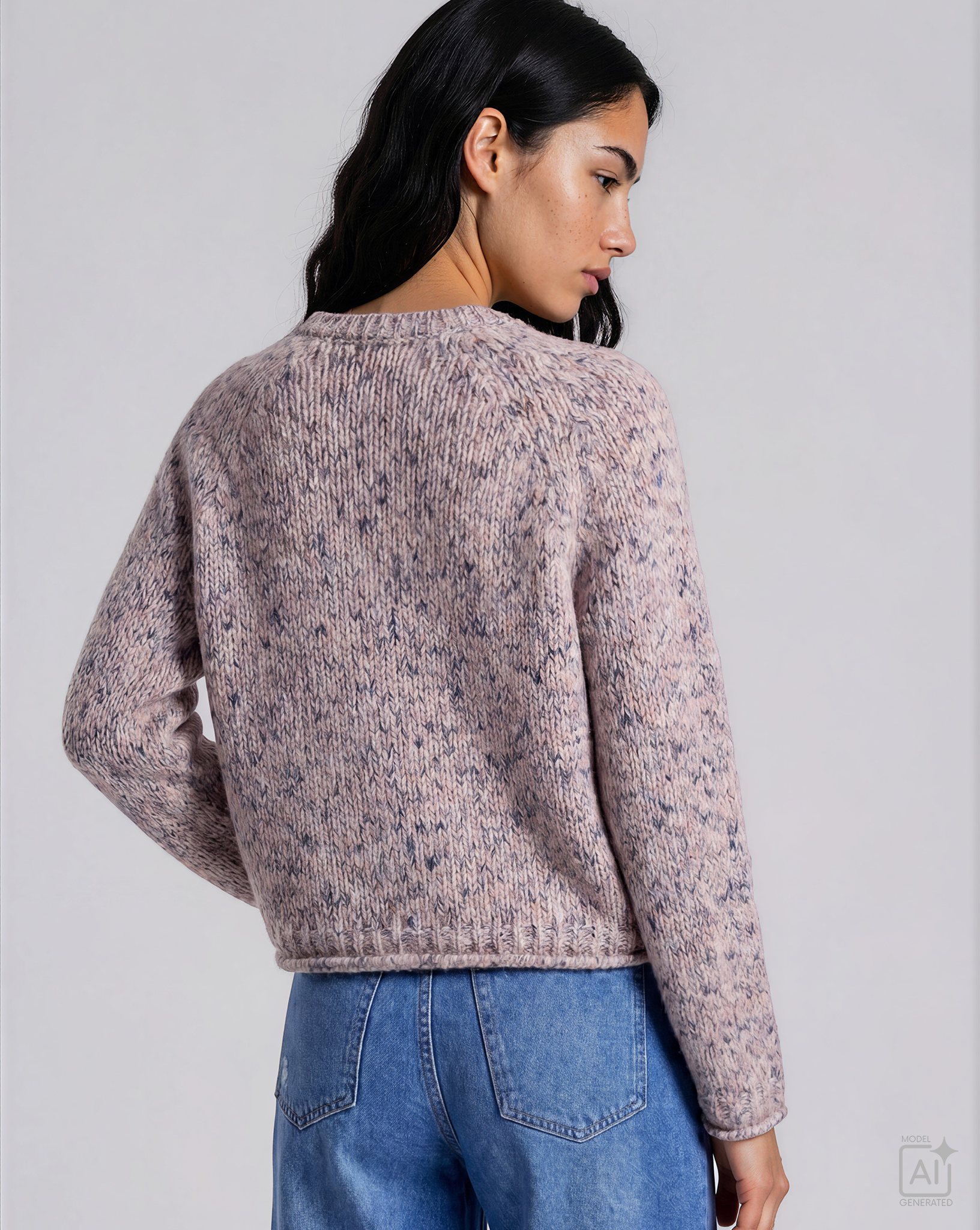 Smith & Soul Strickjacke rosa/ sand
