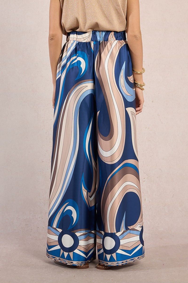 Molly Bracken weite Hose blau Molly Bracken weite Hose blau