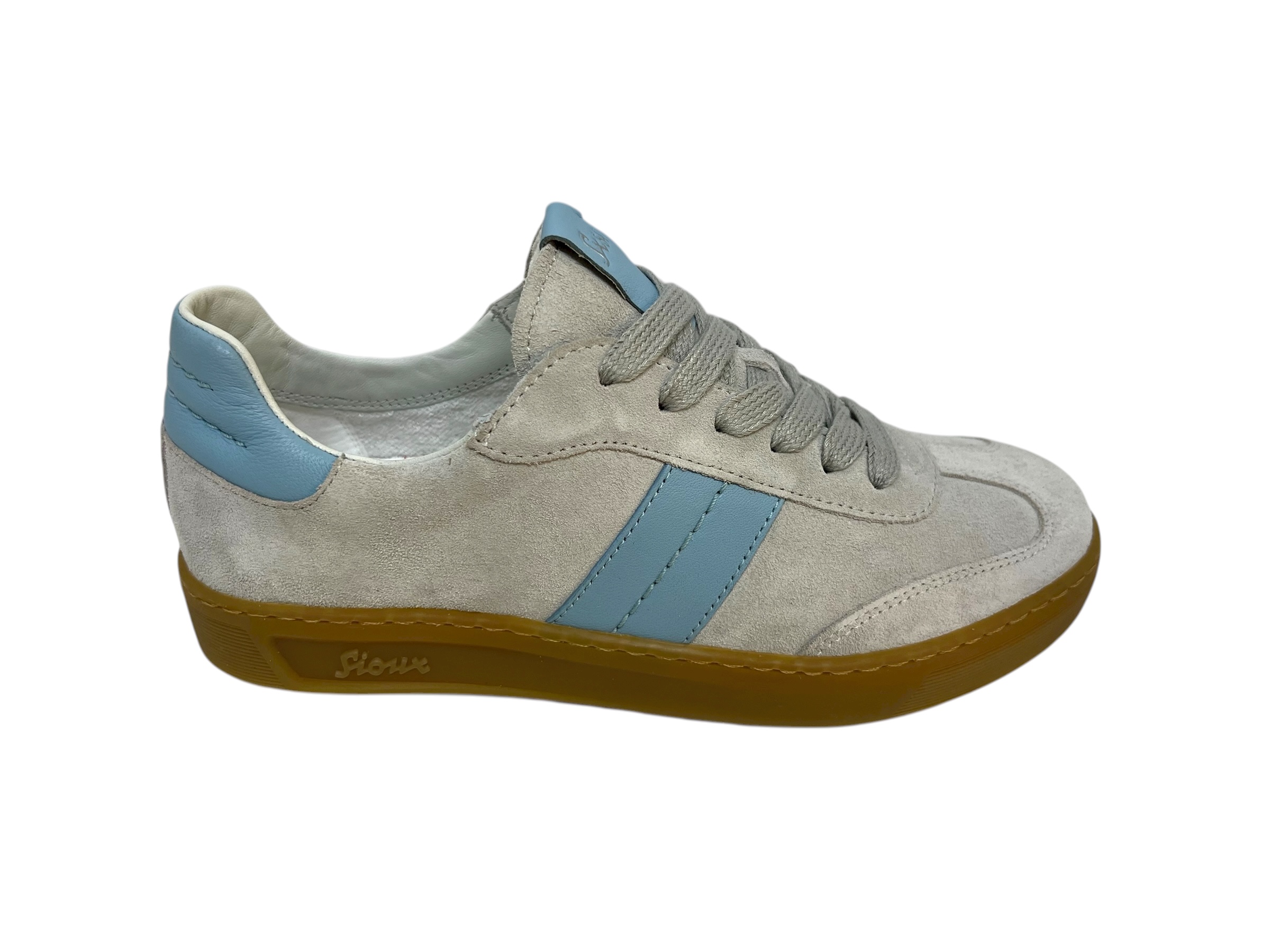 Sioux Schnürschuhe TEDROSO grau aqua Sioux Schnürschuhe TEDROSO grau aqua