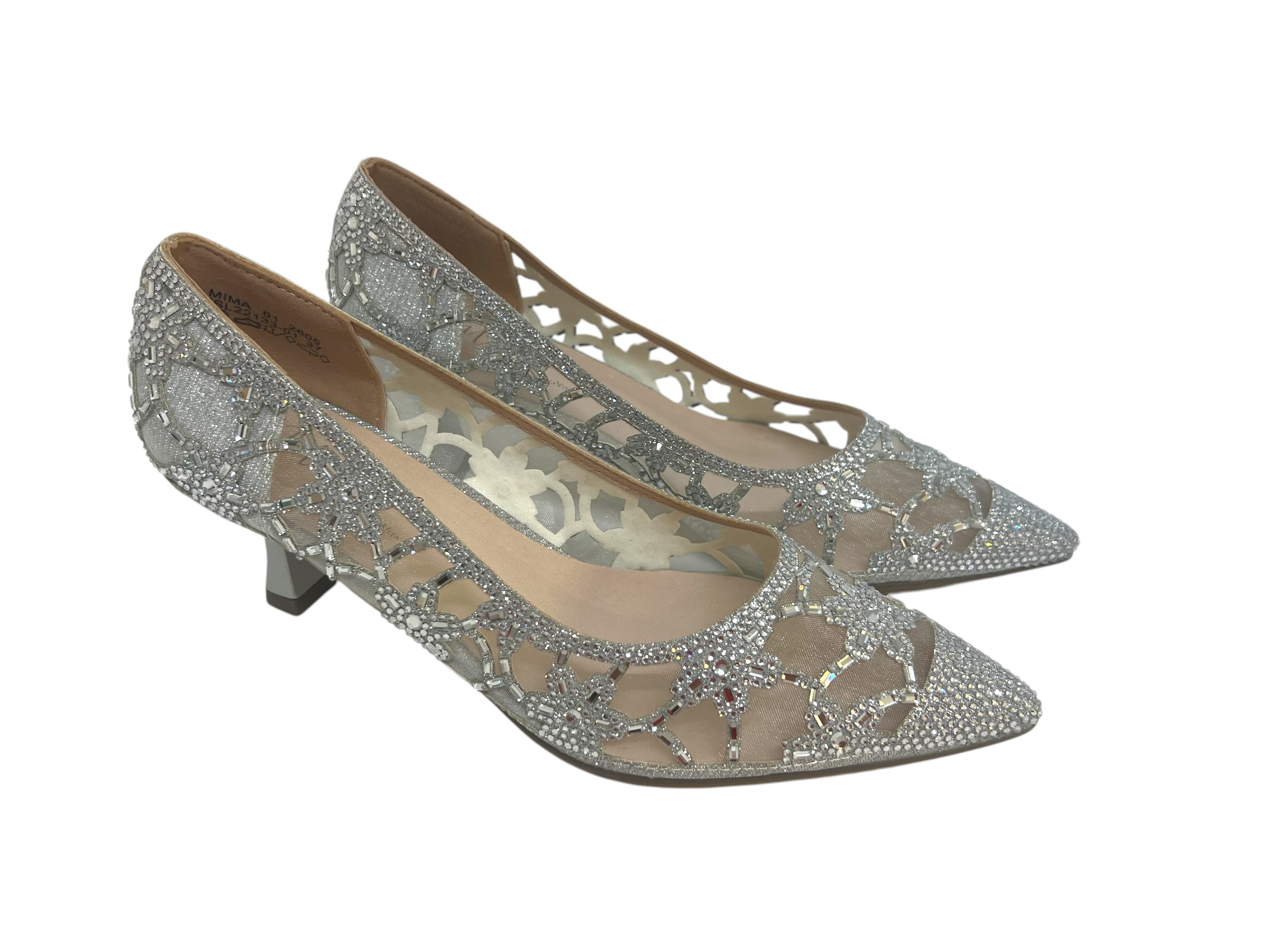 Laura Vita Pumps MIMA silber