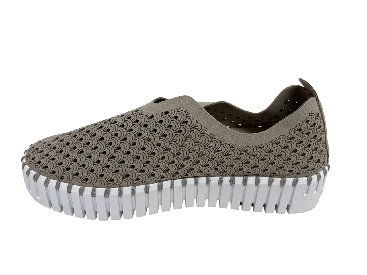Ilse Jacobsen Slipper Plateau TULIP grau