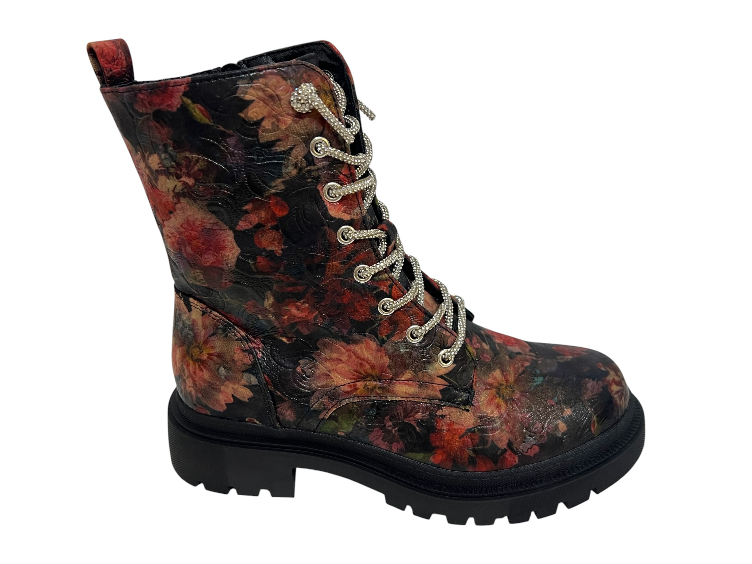 La Strada Stiefelette rot