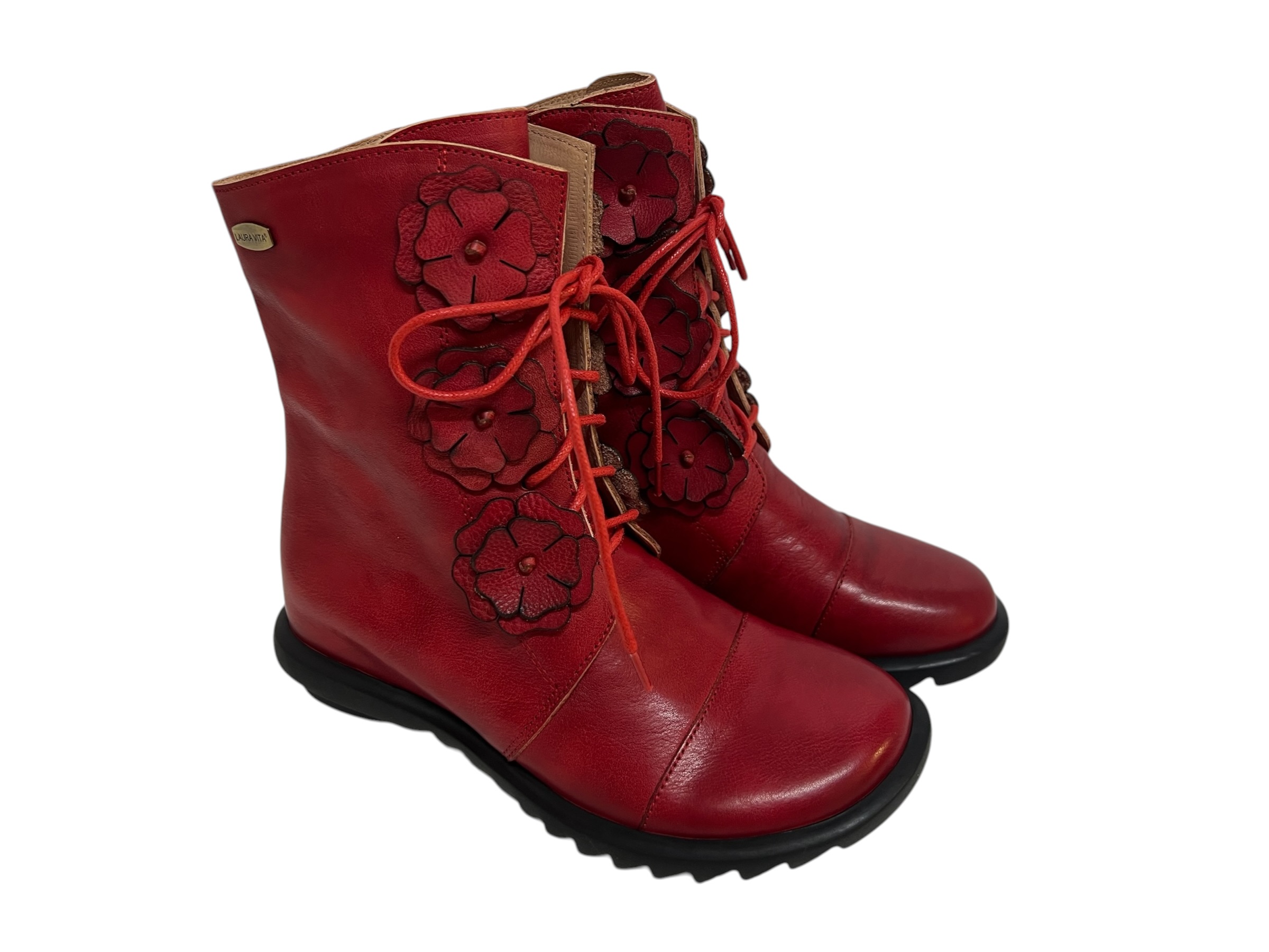 Laura Vita Stiefelette CYRIELLE rot Laura Vita Stiefelette CYRIELLE rot