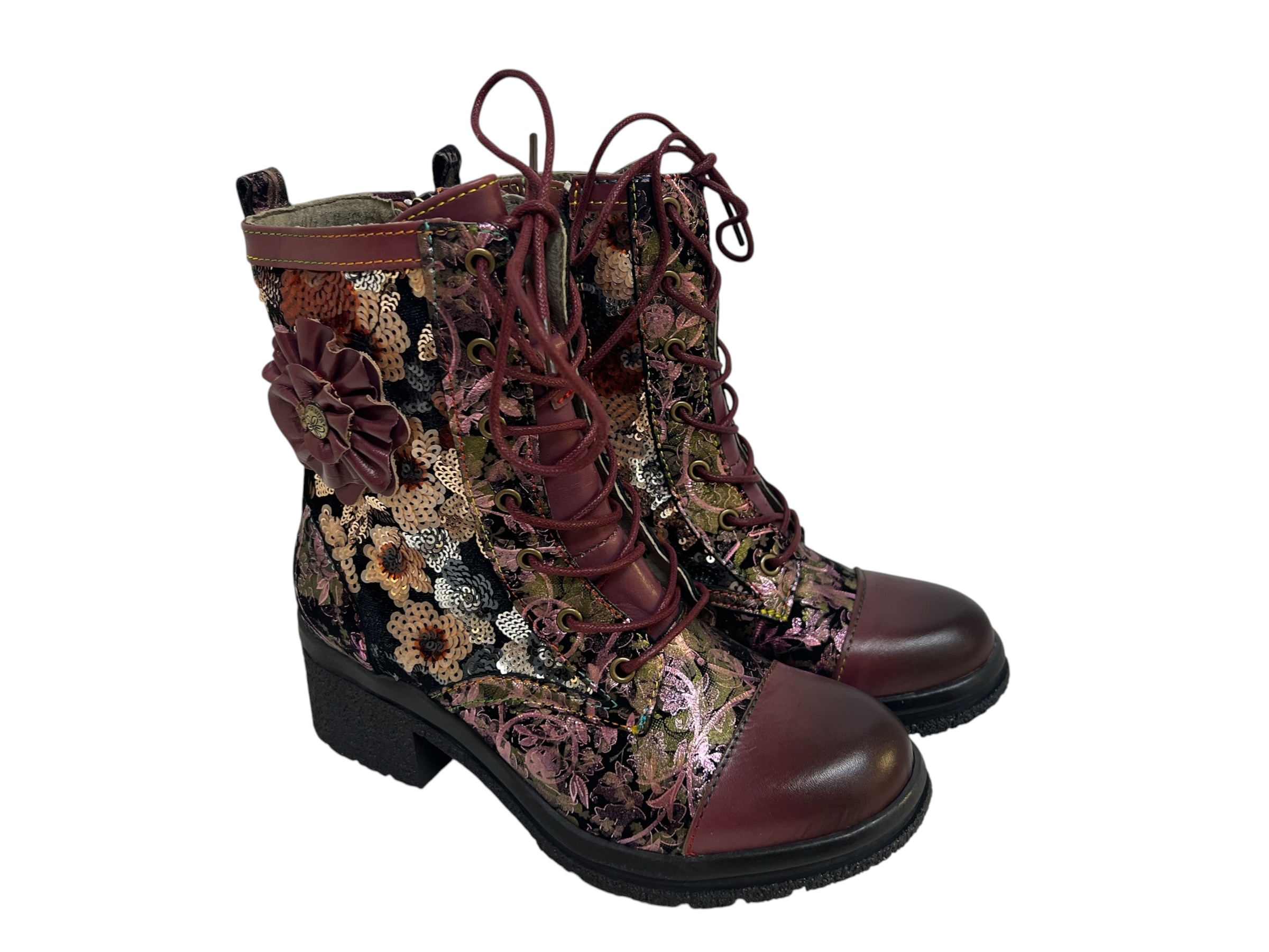 Laura Vita Stiefeletten KALINEO bordeaux Laura Vita Stiefeletten KALINEO bordeaux