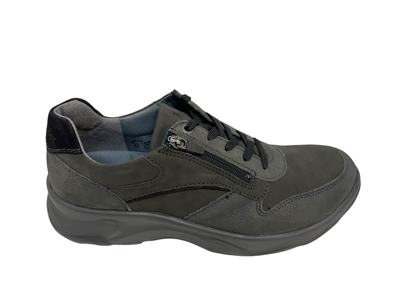 Waldläufer Schnürschuhe H-MAX grau