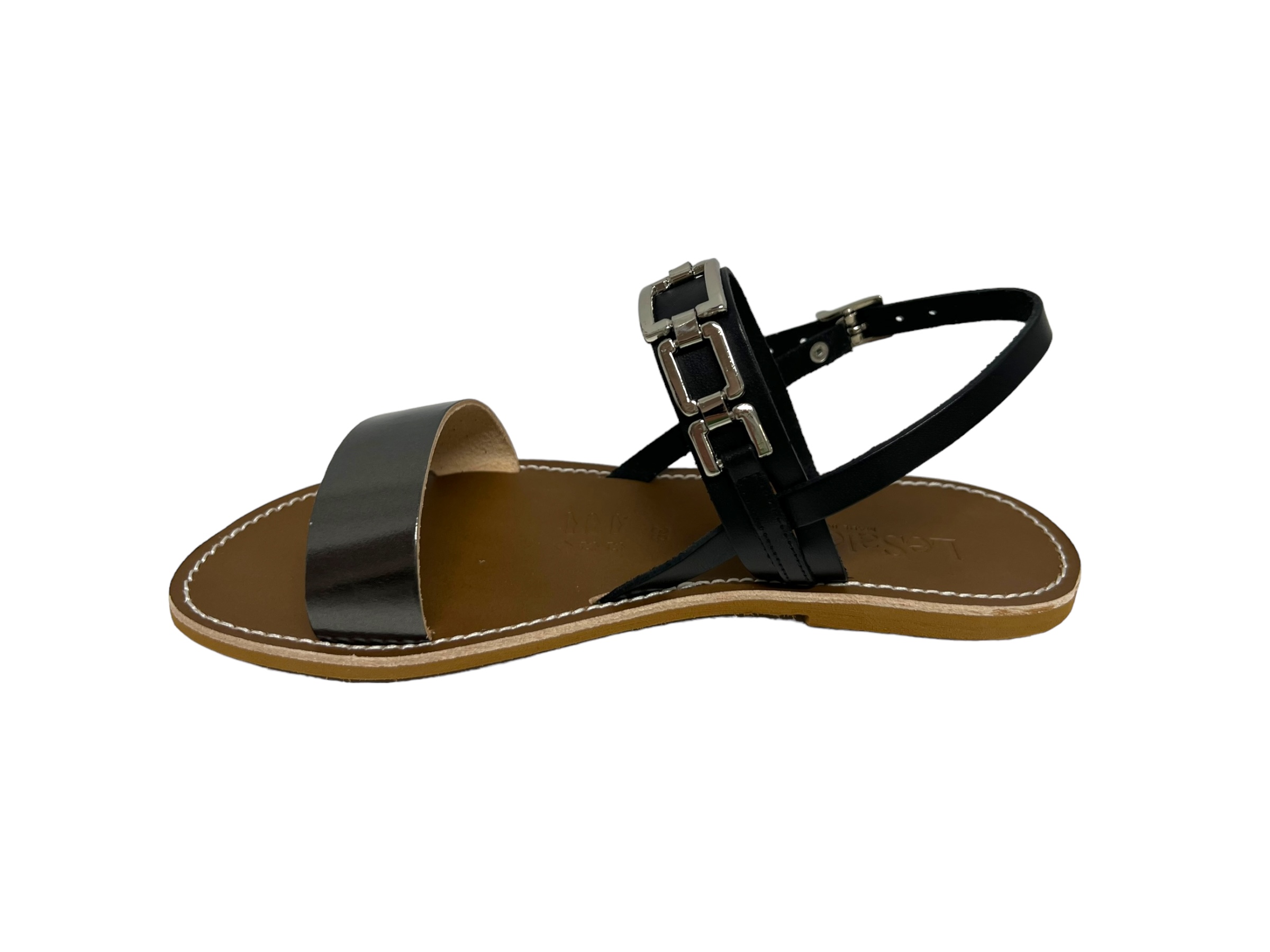 Le Salentine Sandalen schwarz