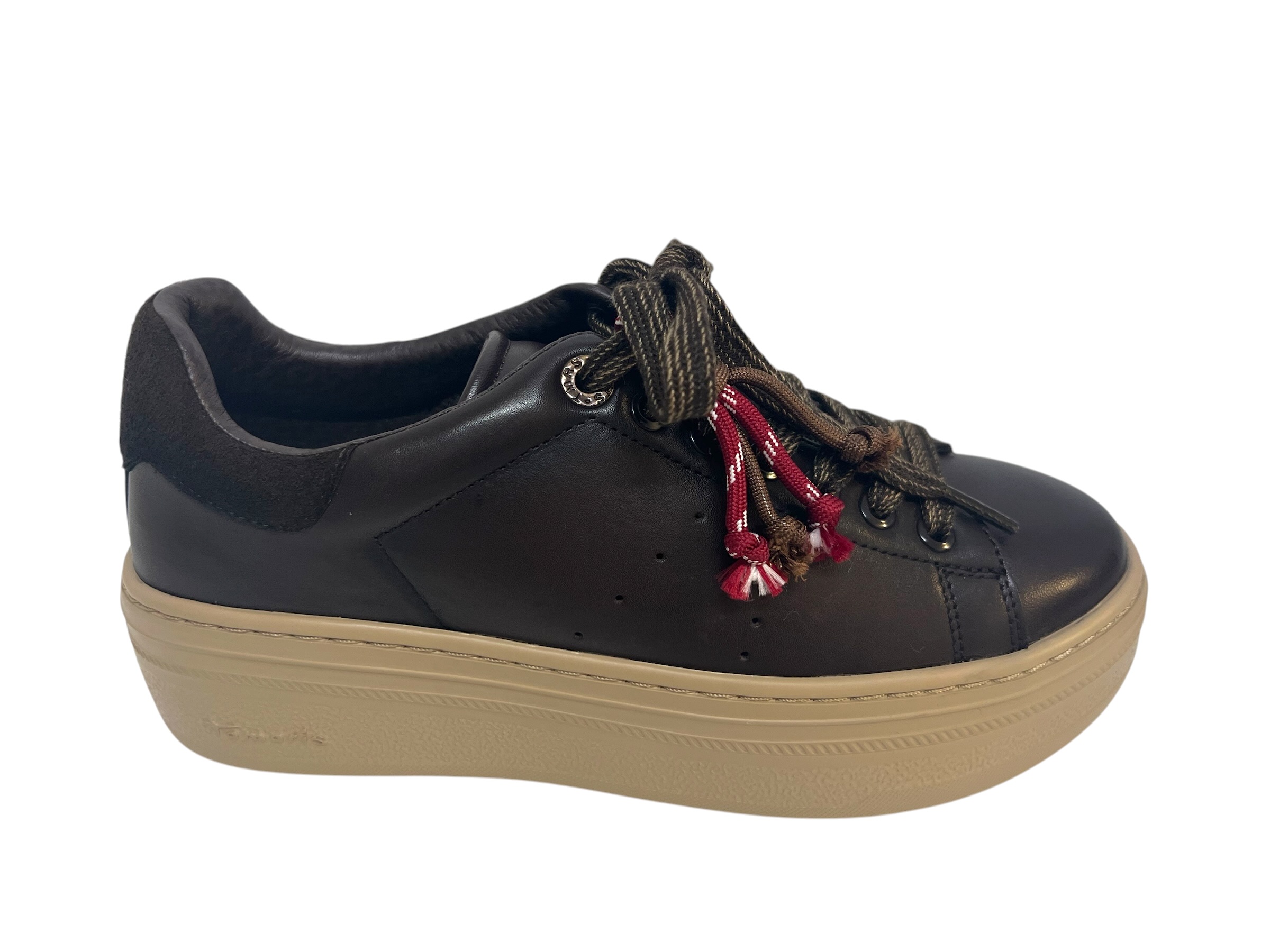 Tamaris Schnürschuhe mocca