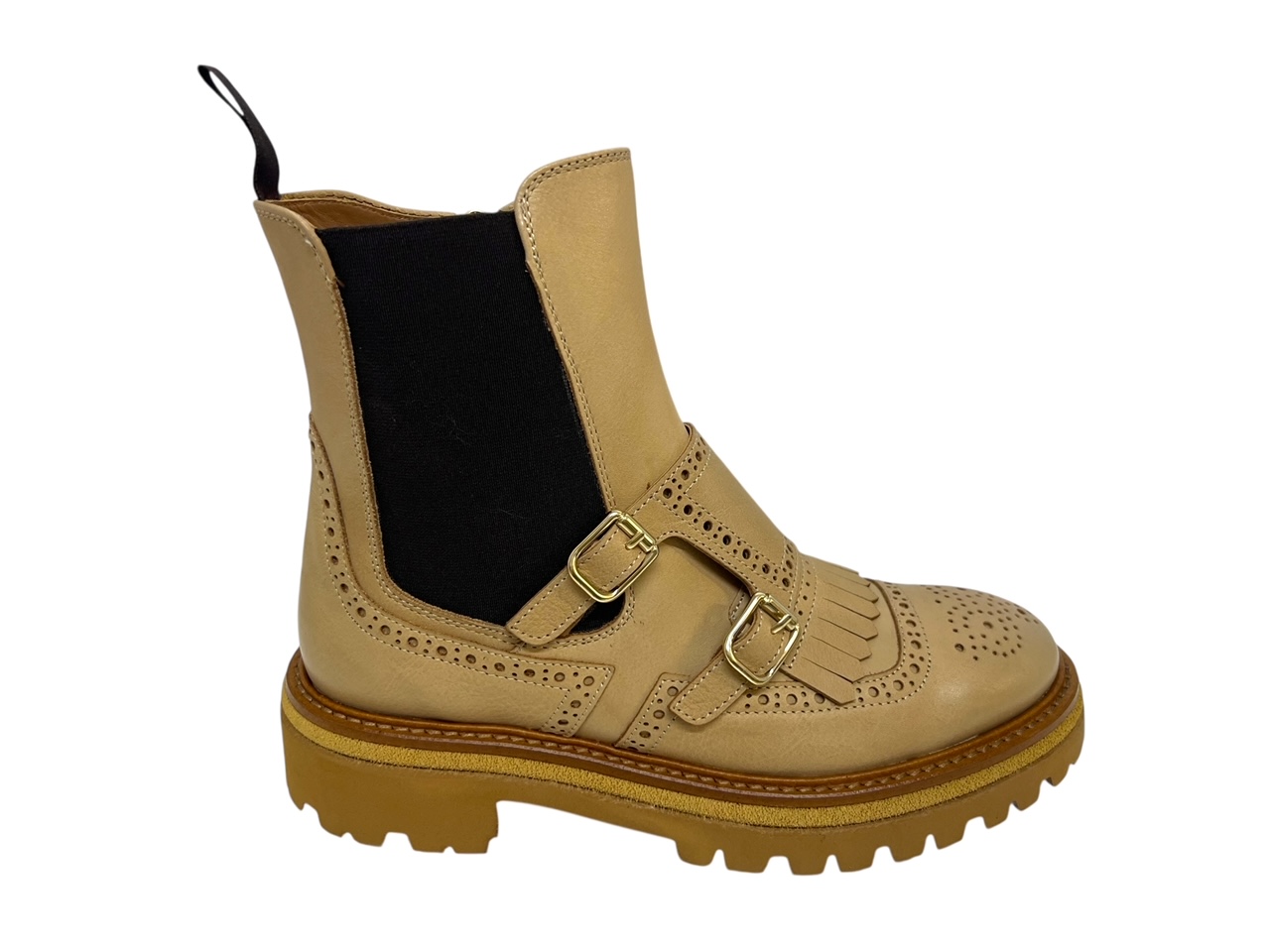 Calce Stiefeletten beige