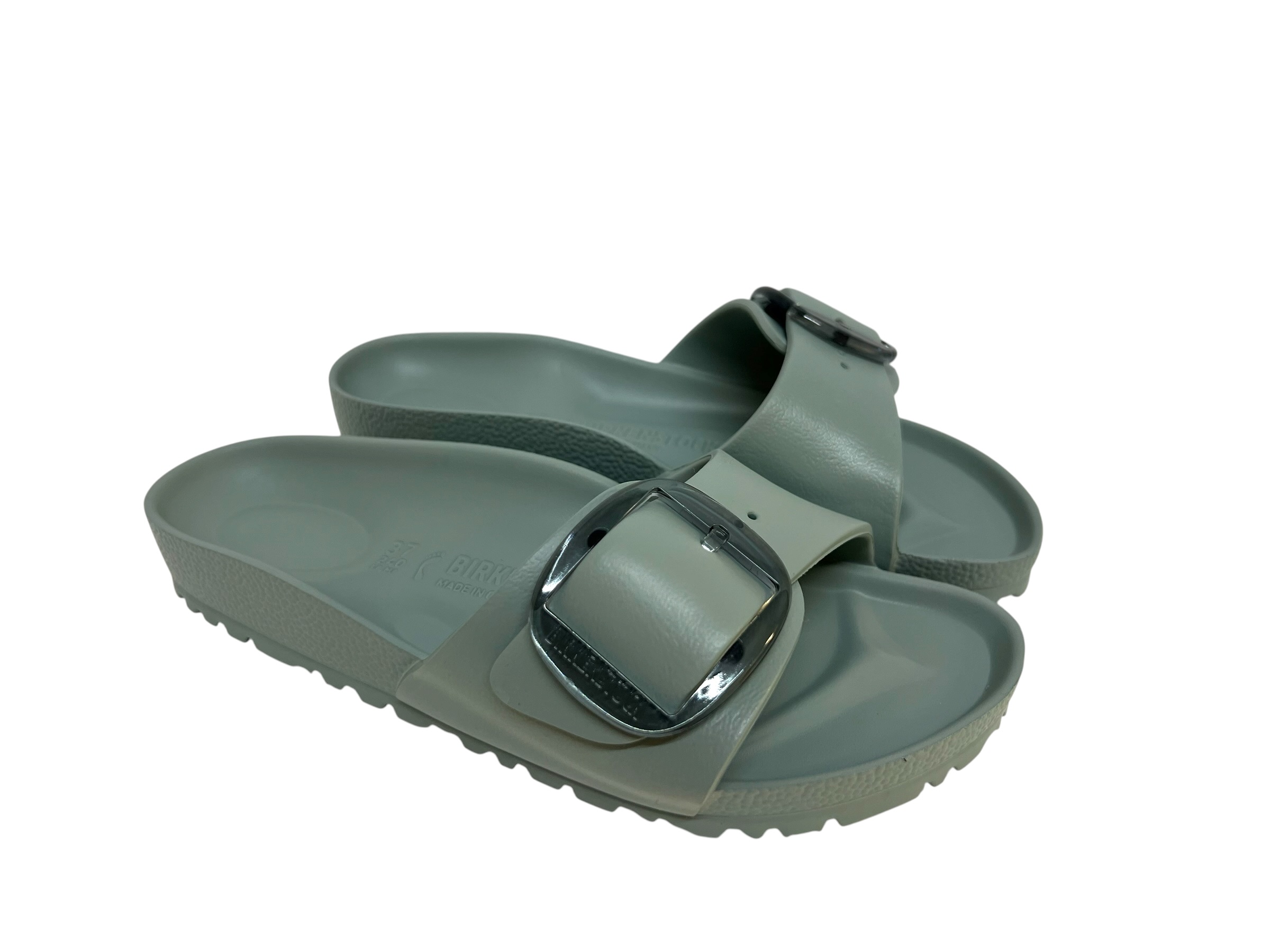Birkenstock Pantolette MADRID BIG BUCKLE grün pure sage Birkenstock Pantolette MADRID BIG BUCKLE grün pure sage