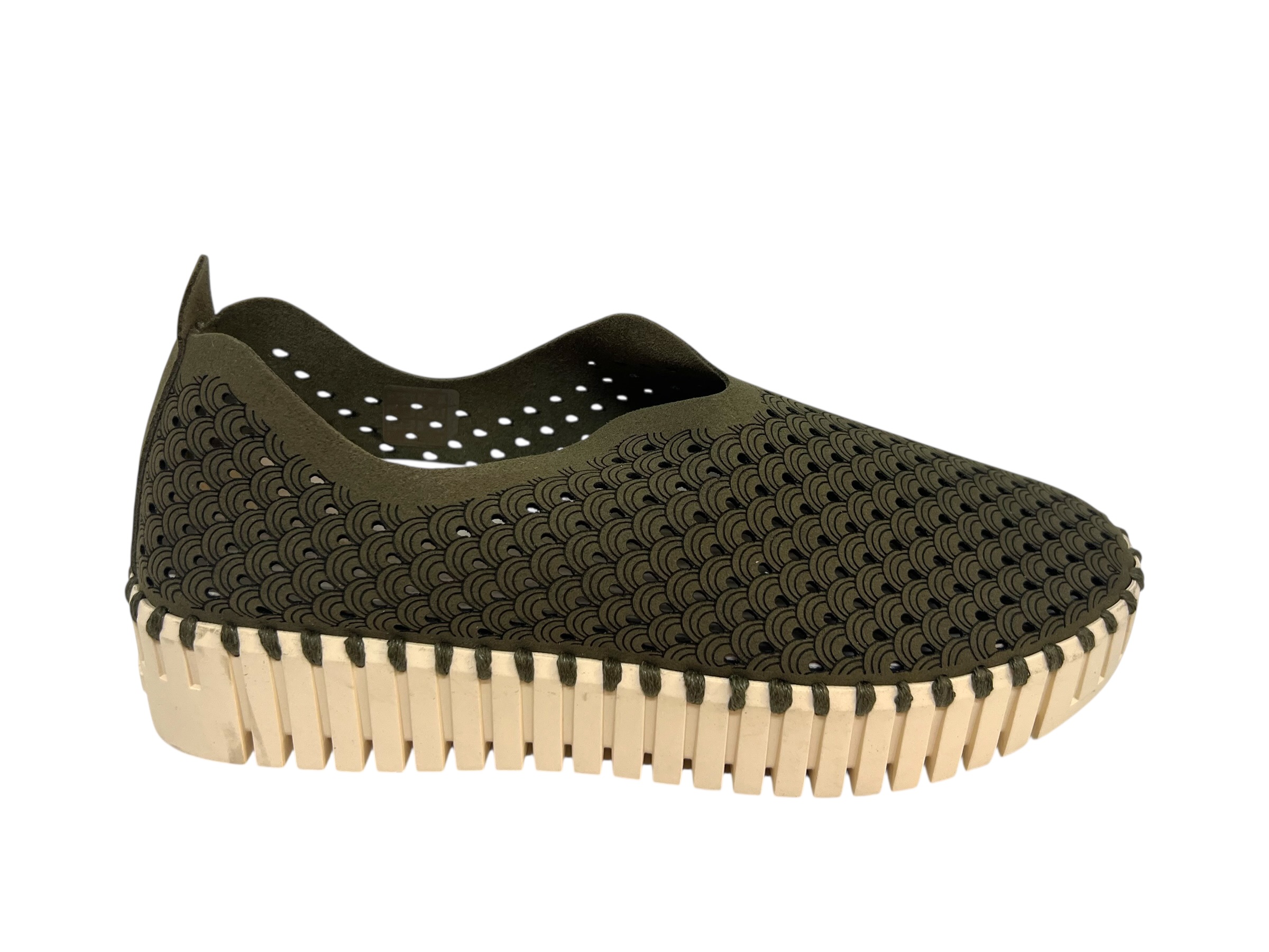 Ilse Jacobsen Slipper TULIP Plateau khaki Ilse Jacobsen Slipper TULIP Plateau khaki