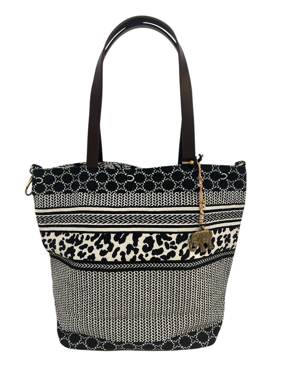 Anokhi Tasche / Wendetasche schwarz weiß Anokhi Tasche / Wendetasche schwarz weiß