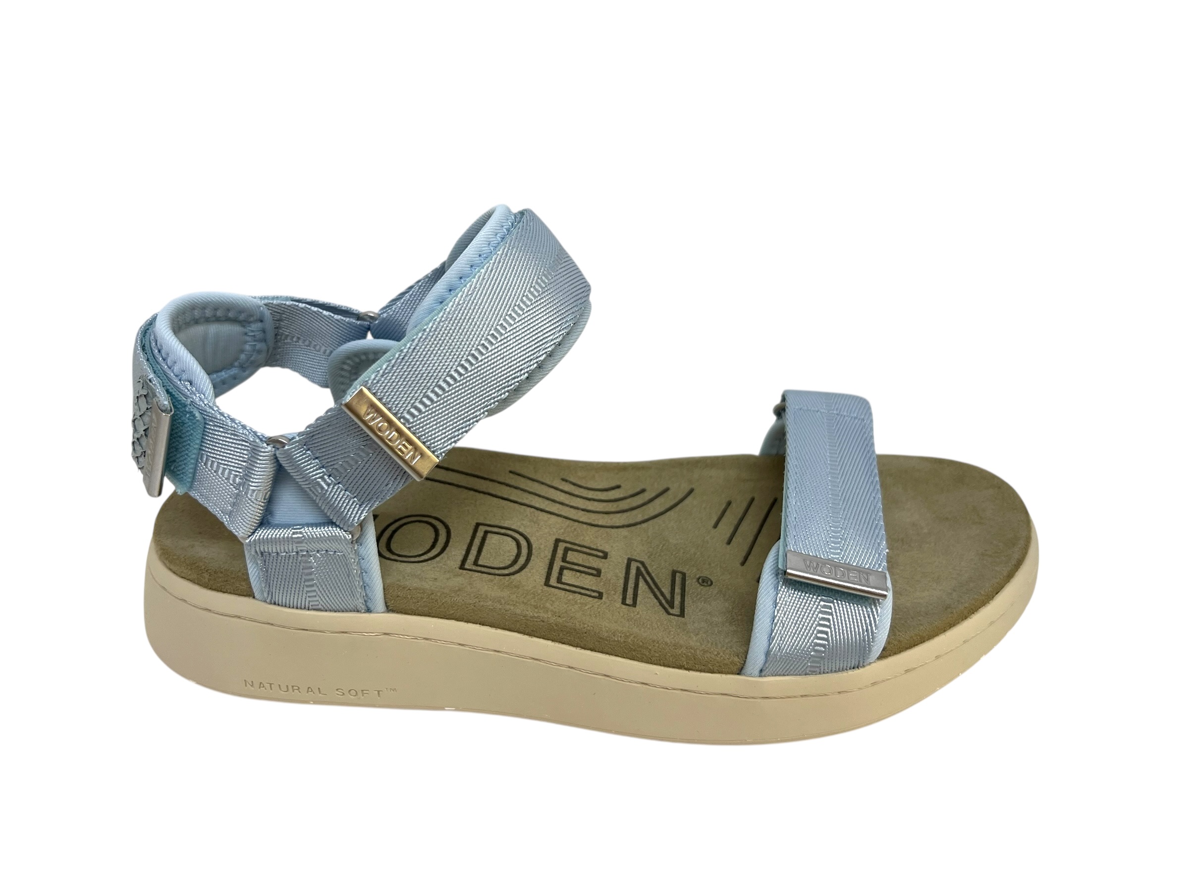 Woden Sandaletten hellblau Woden Sandaletten hellblau