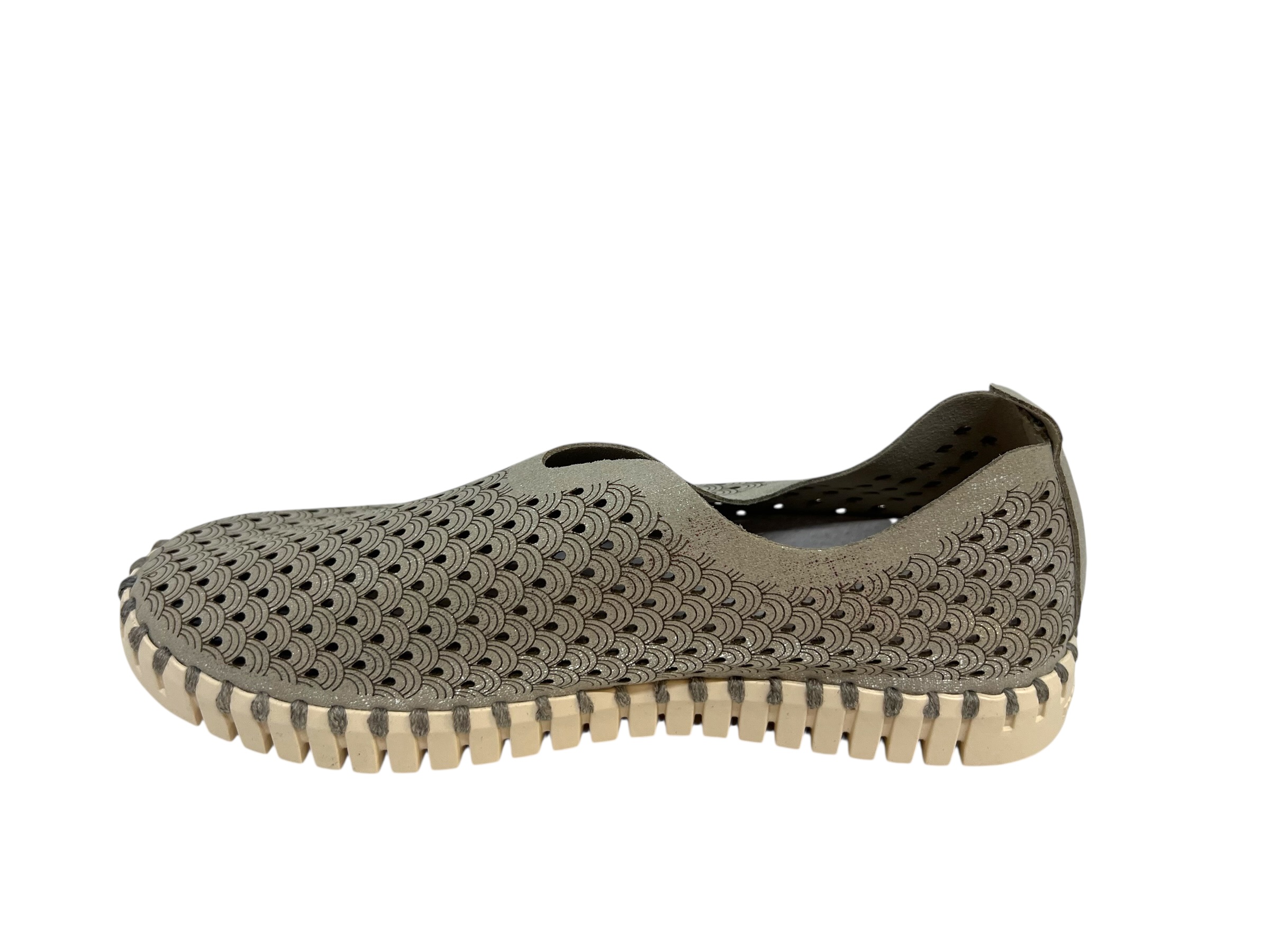 Ilse Jacobsen Slipper TULIP beige silber