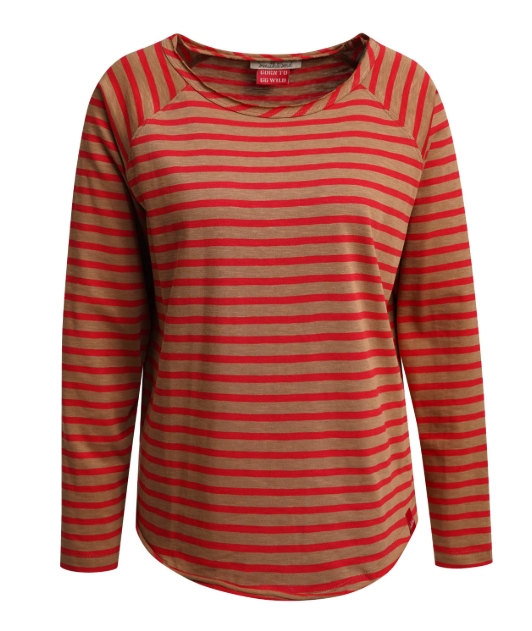 Smith & Soul Shirt red/camel