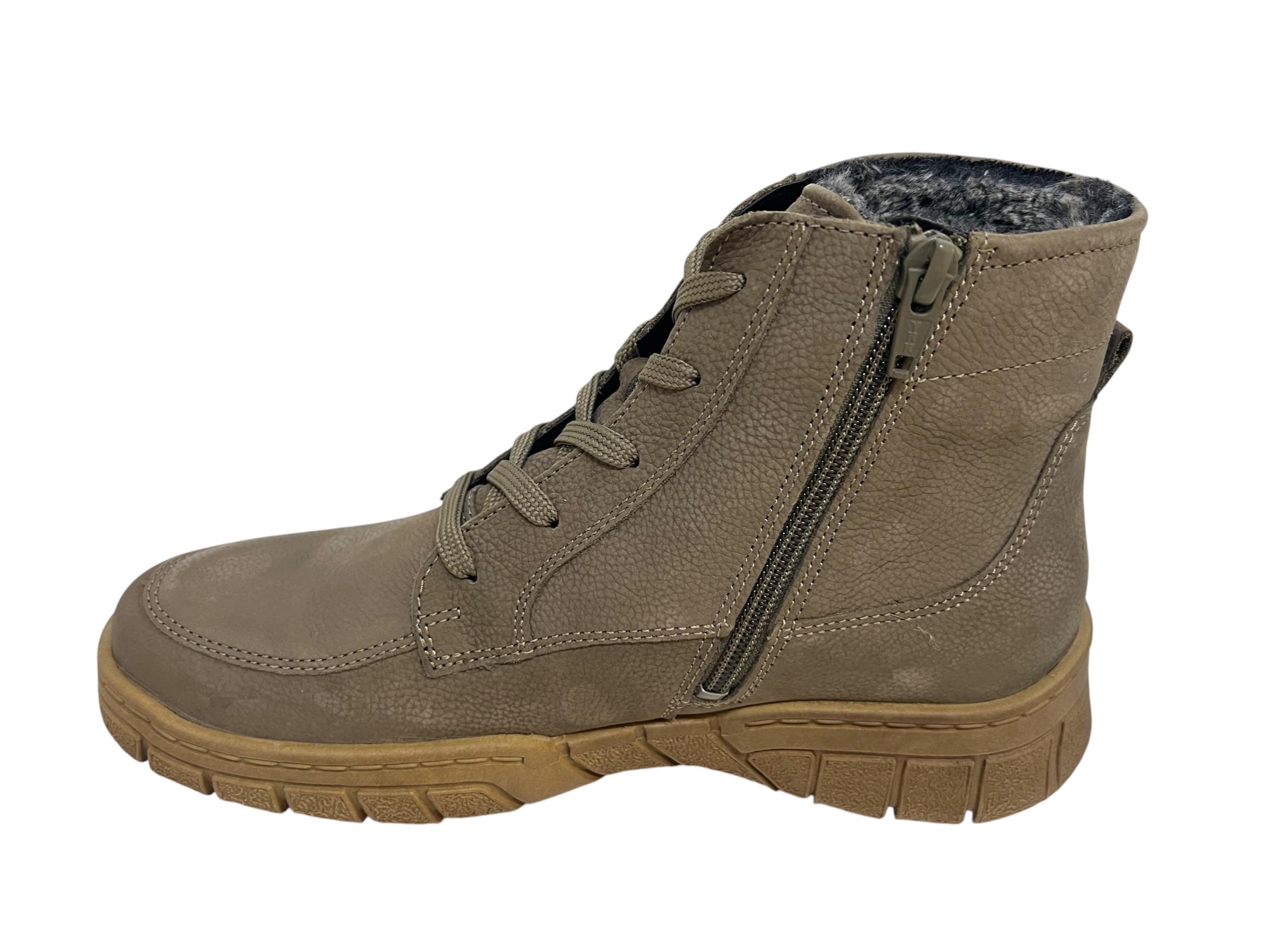 Waldläufer Schnürschuh H-LUMI taupe