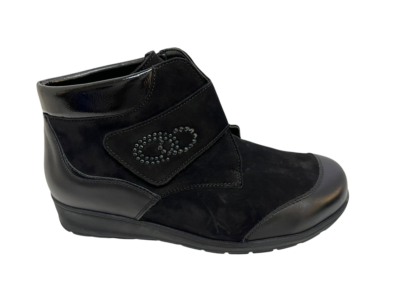 Waldläufer Stiefeletten MIMI schwarz