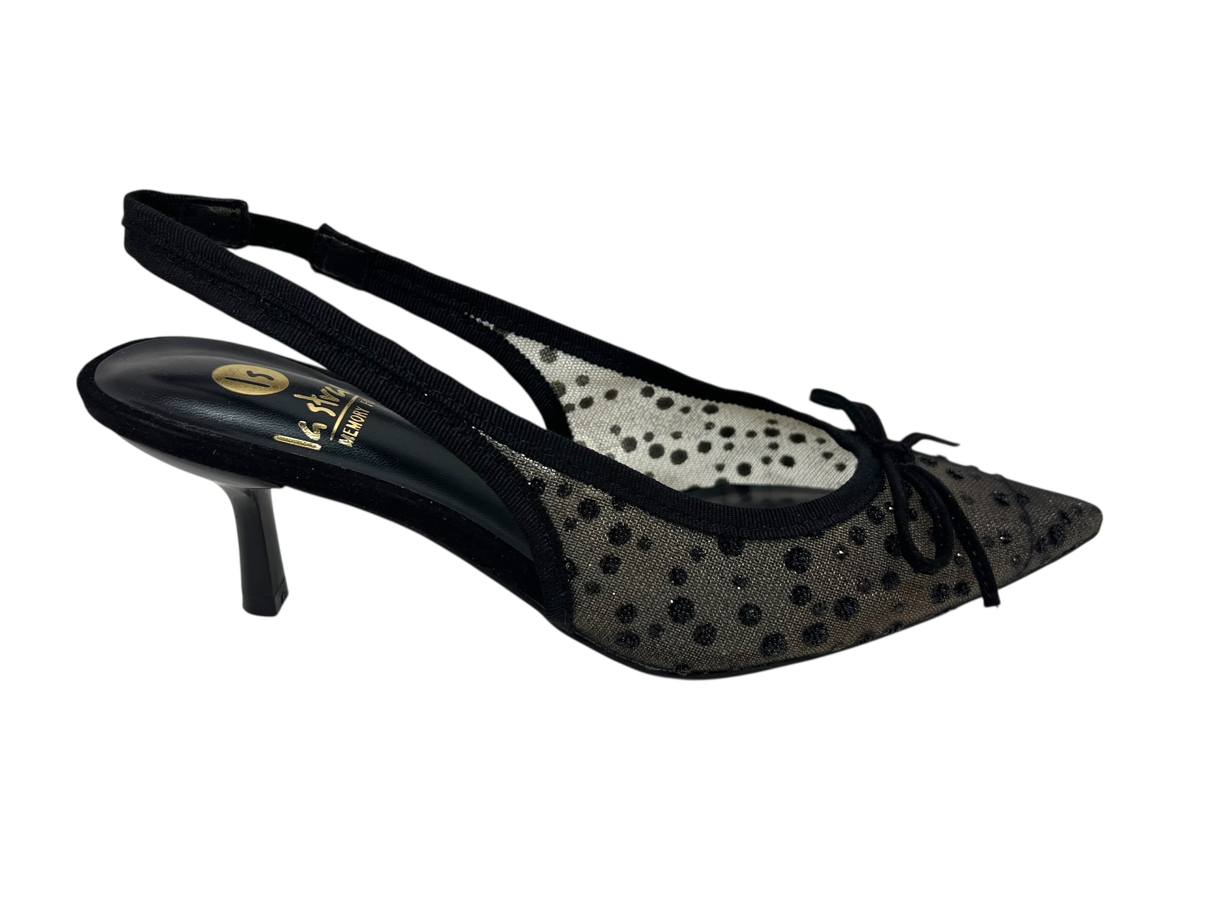 La Strada Sling Pumps schwarz