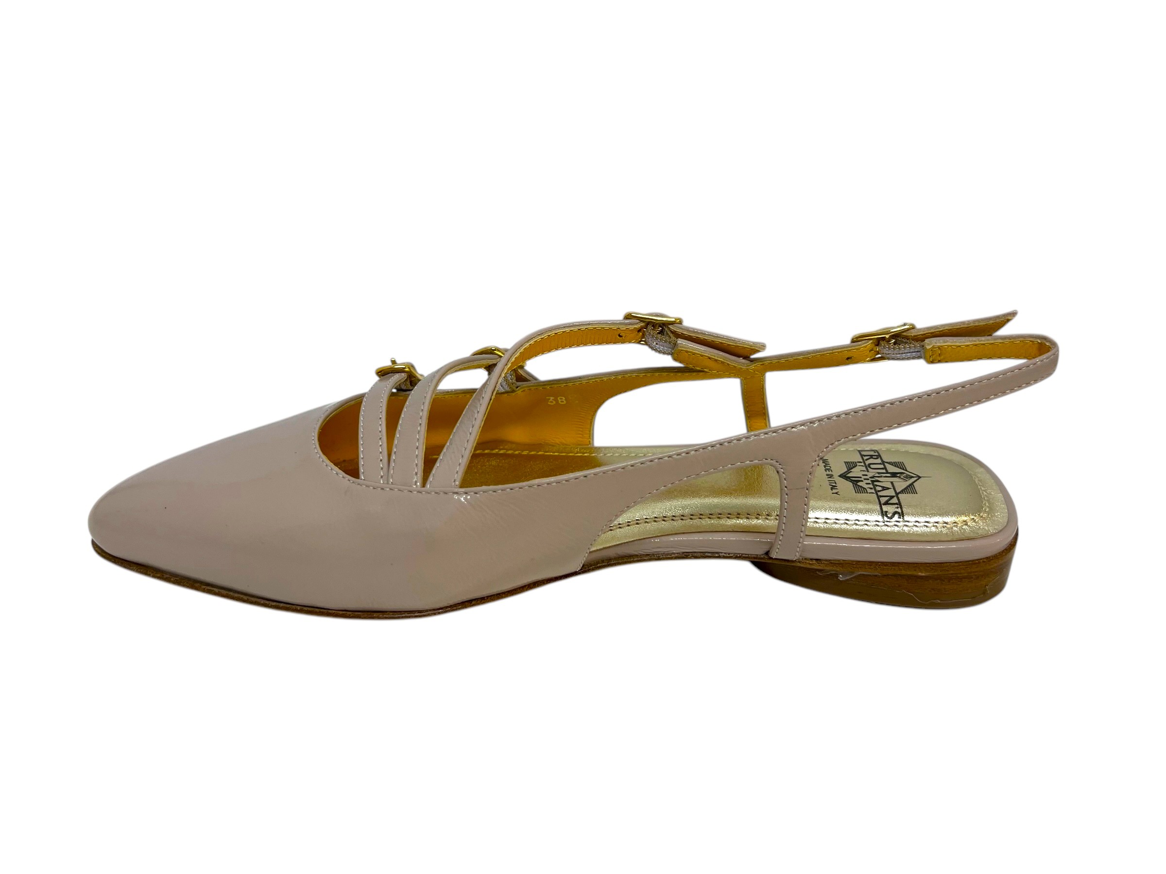 Trumans Riemchen Ballerina taupe