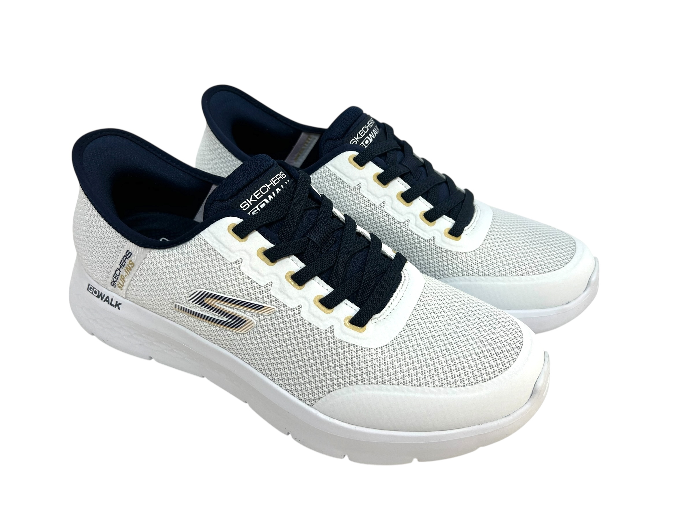 Skechers Slipper GO WALK FLEX-NETRO weiß Skechers Slipper GO WALK FLEX-NETRO weiß