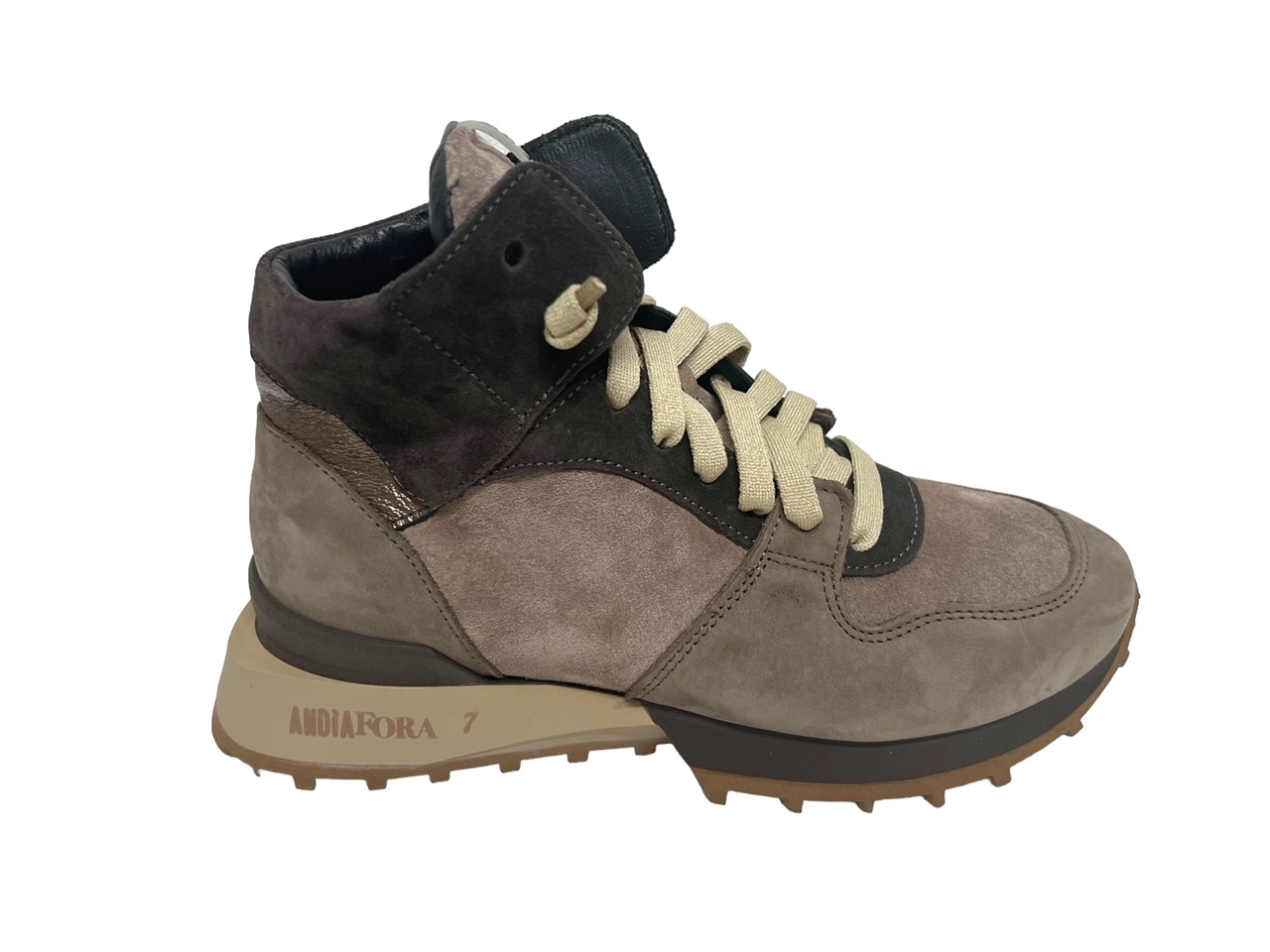 Andia Fora Sneakers high MIDDLE PECAN beige Andia Fora Sneakers high MIDDLE PECAN beige