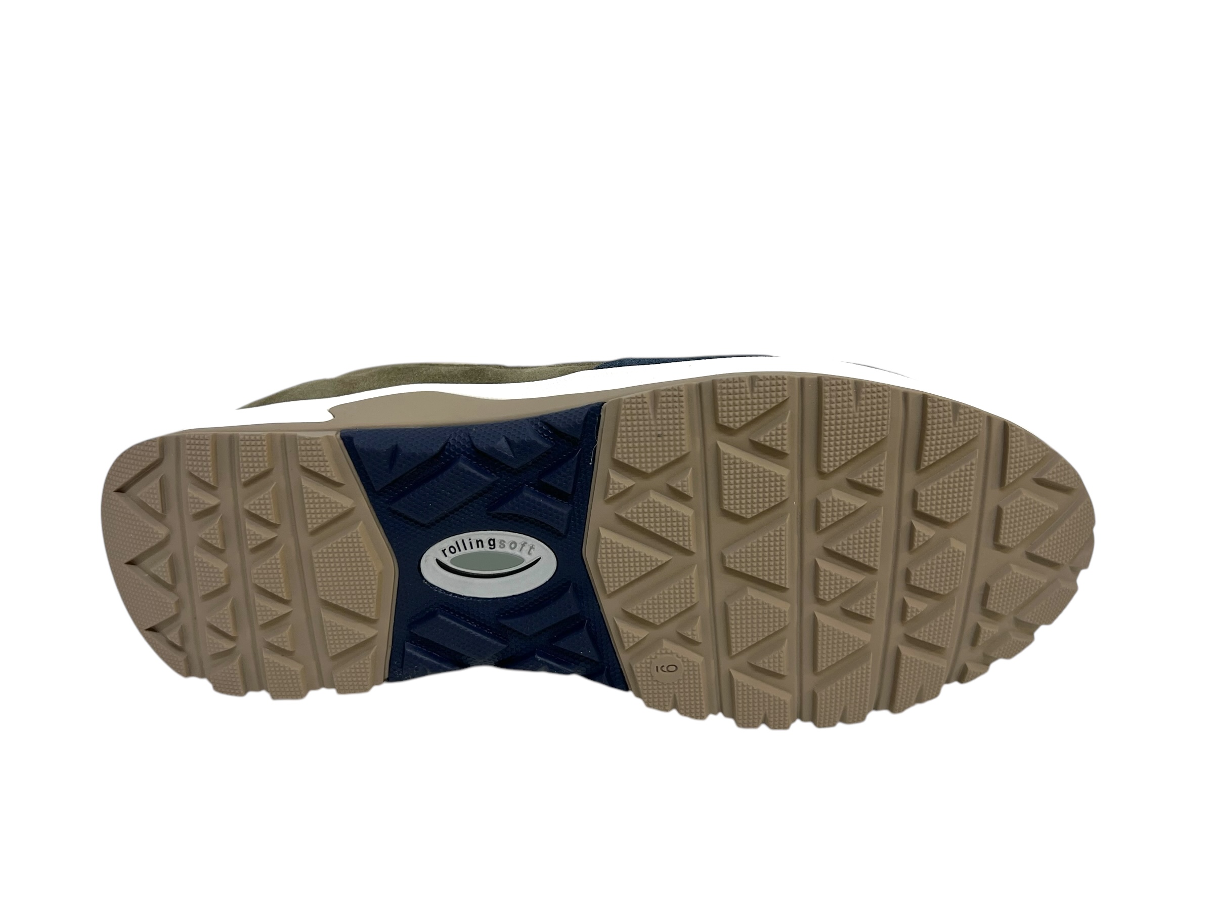 Pius Gabor Schnürschuhe braun blau