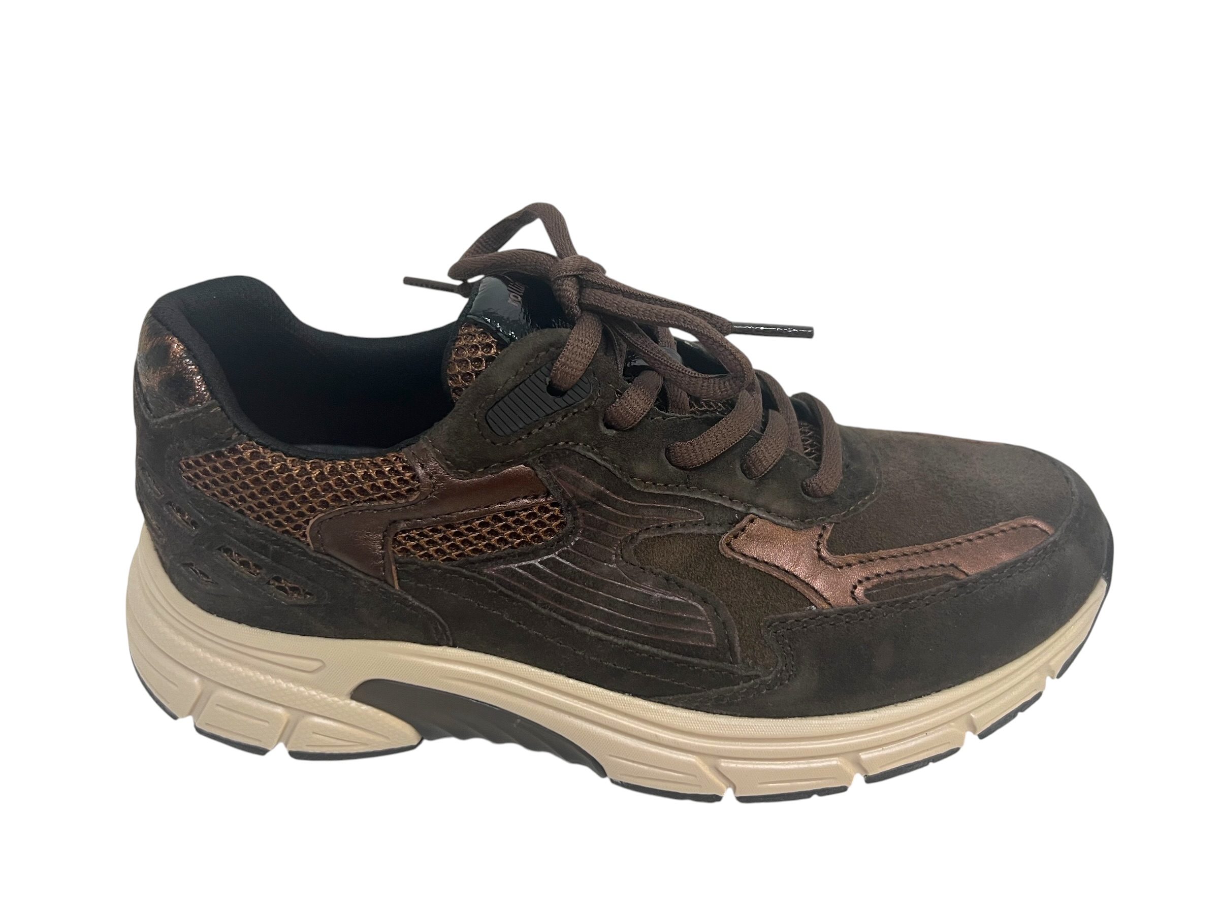 Gabor Komfort Schnürschuhe dunkelbraun