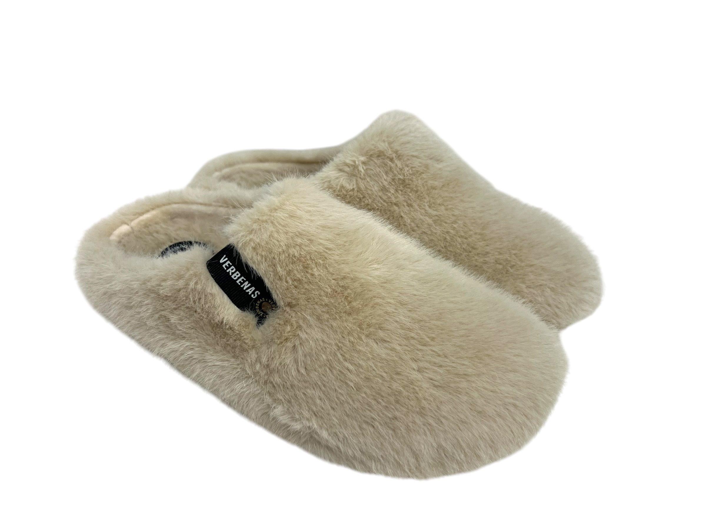 Verbenas Hausschuhe YORK BUDAPEST creme