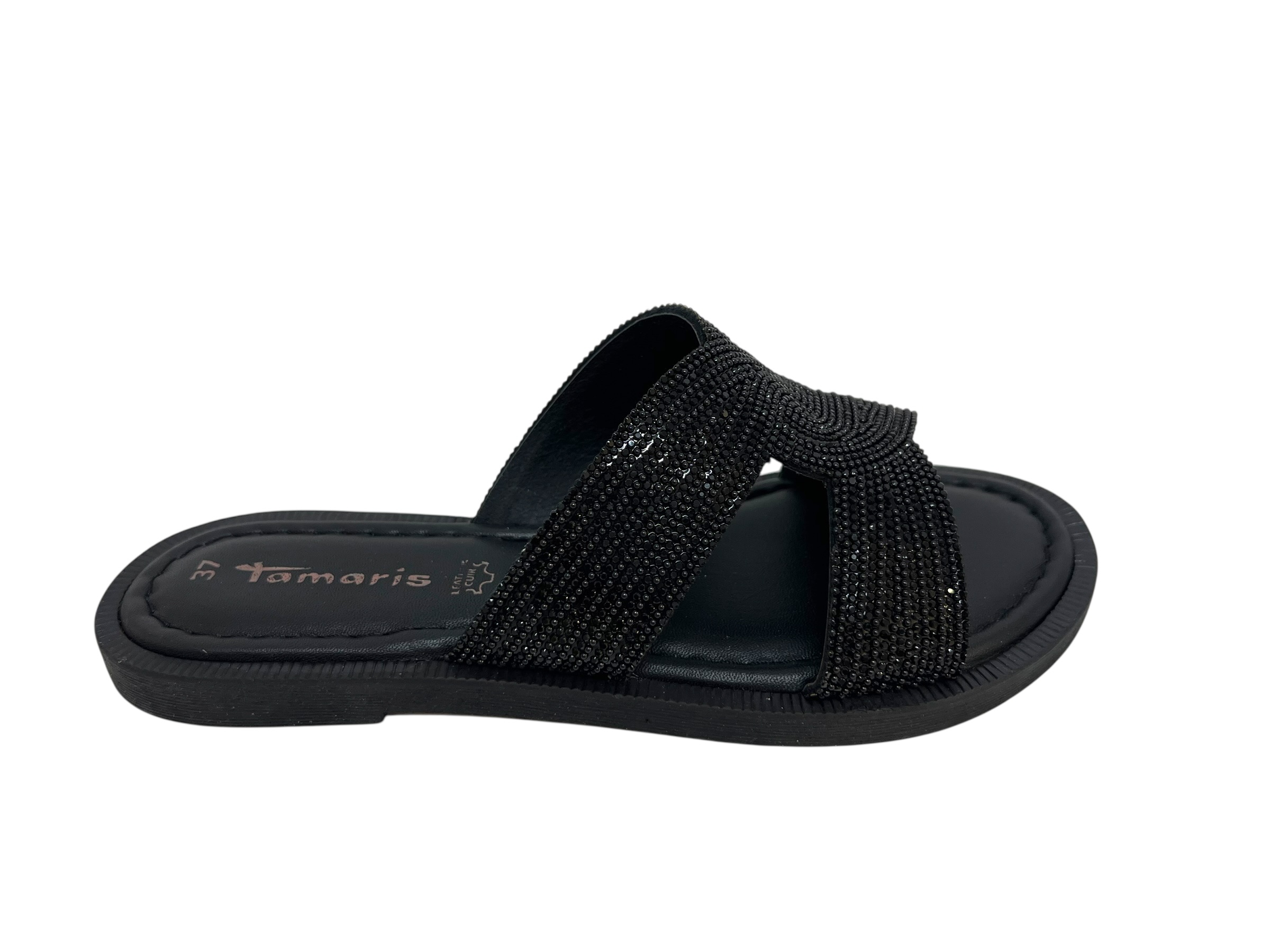 Tamaris Pantoletten scharz