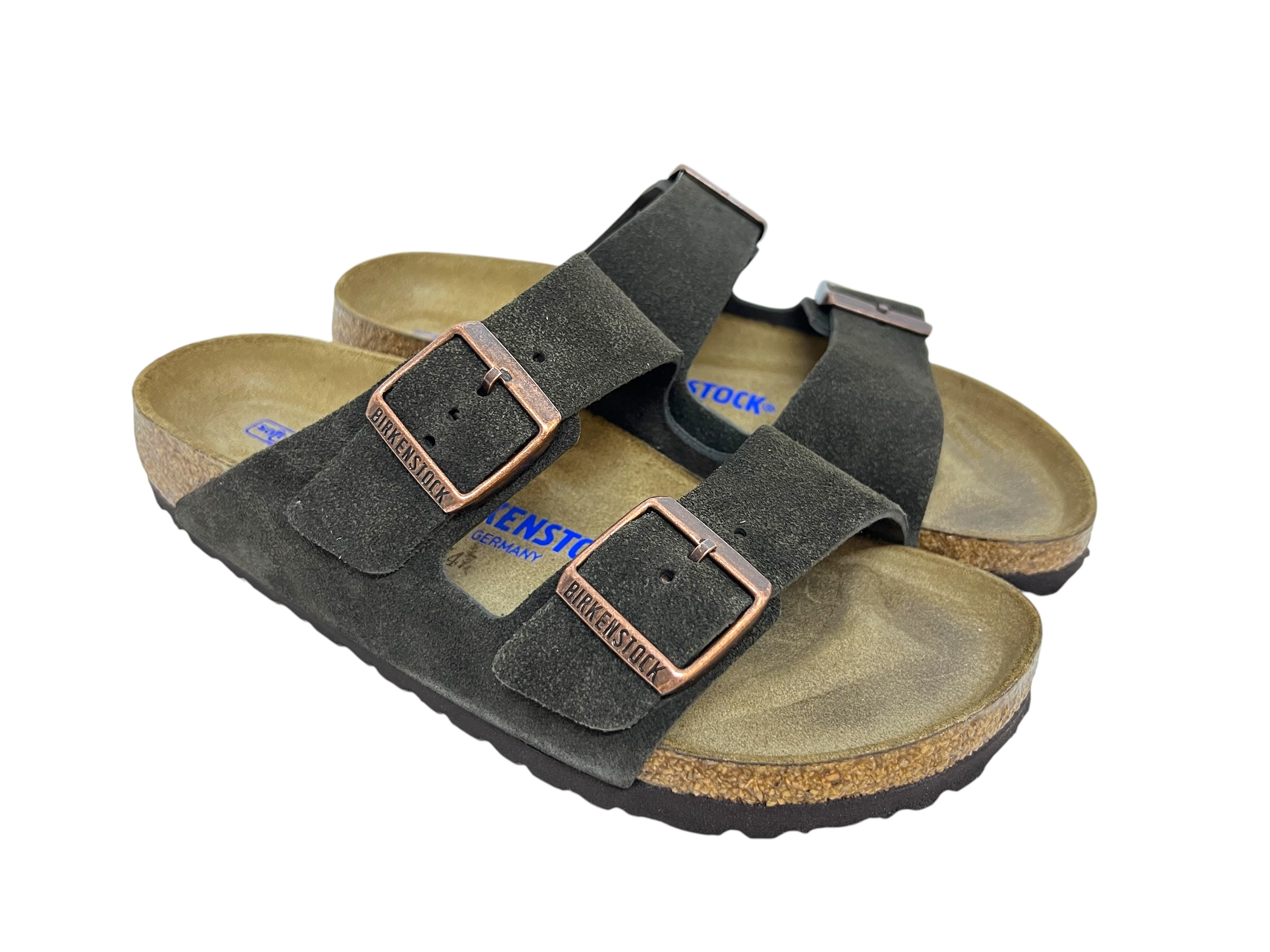 Birkenstock Pantoletten ARIZONA mocca Weichfußbett / Schmal Birkenstock Pantoletten ARIZONA mocca Weichfußbett / Schmal