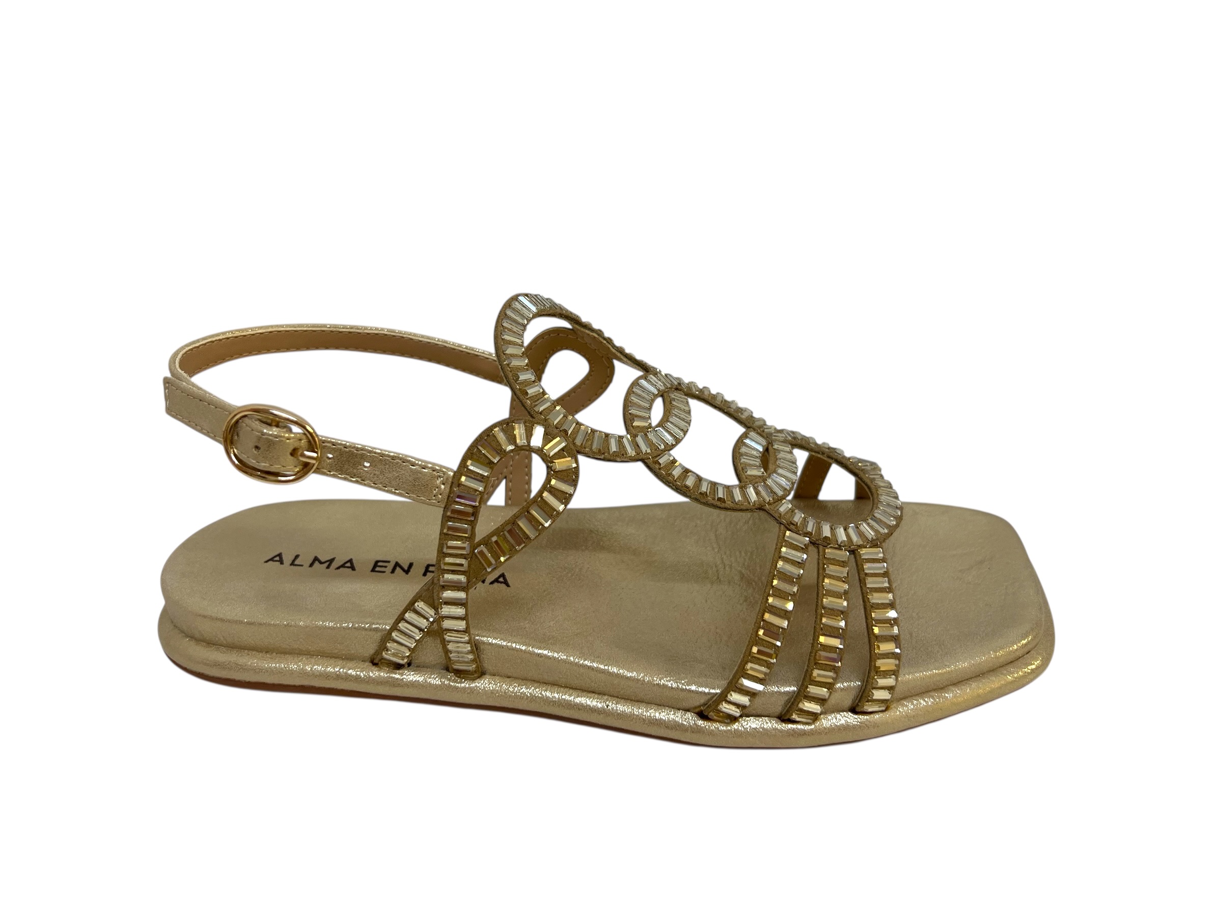 Alma en Pena Sandaletten gold