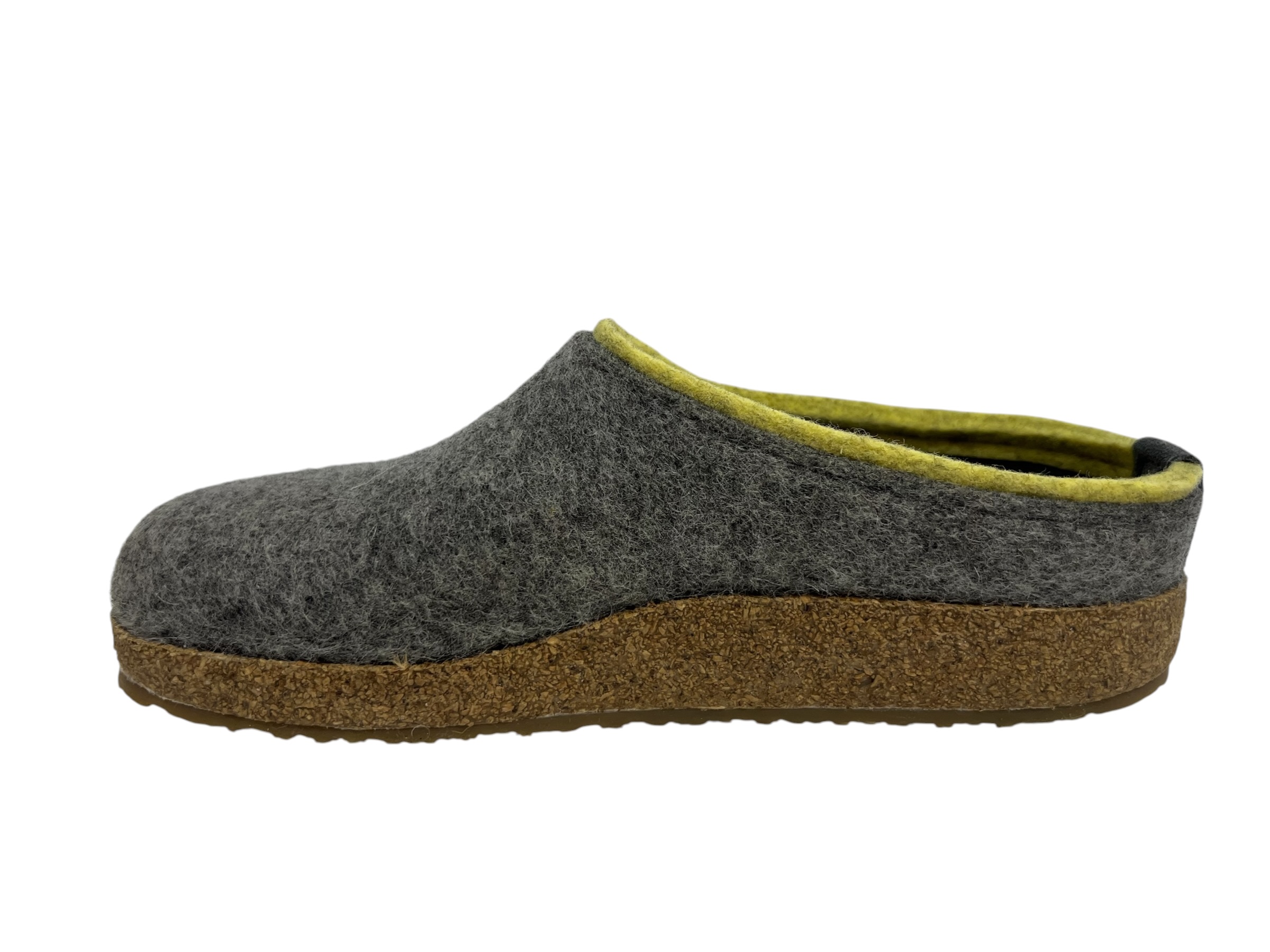 Haflinger Pantolette GRIZZLY KRIS grau
