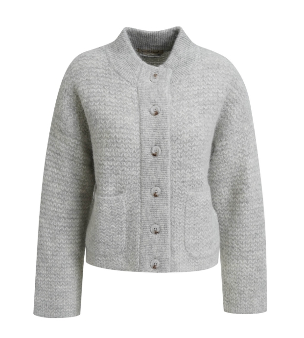 Smith & Soul Strickjacke grey melange