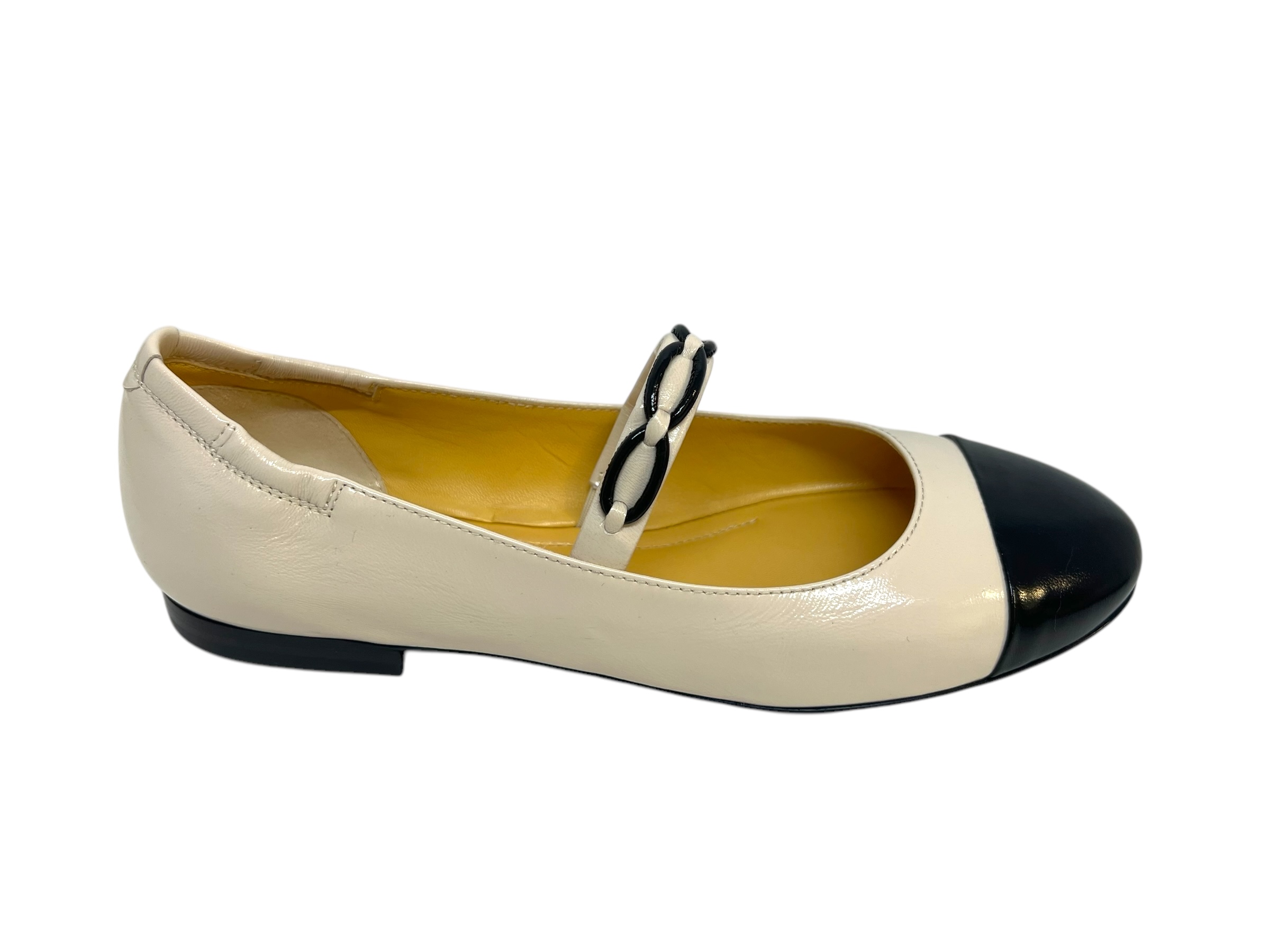 Trumans Riemchen Ballerina beige