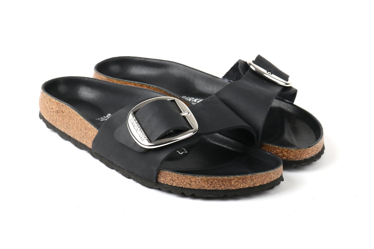 Birkenstock Pantoletten MADRID BIG BUCKLE schwarz Birkenstock Pantoletten MADRID BIG BUCKLE schwarz