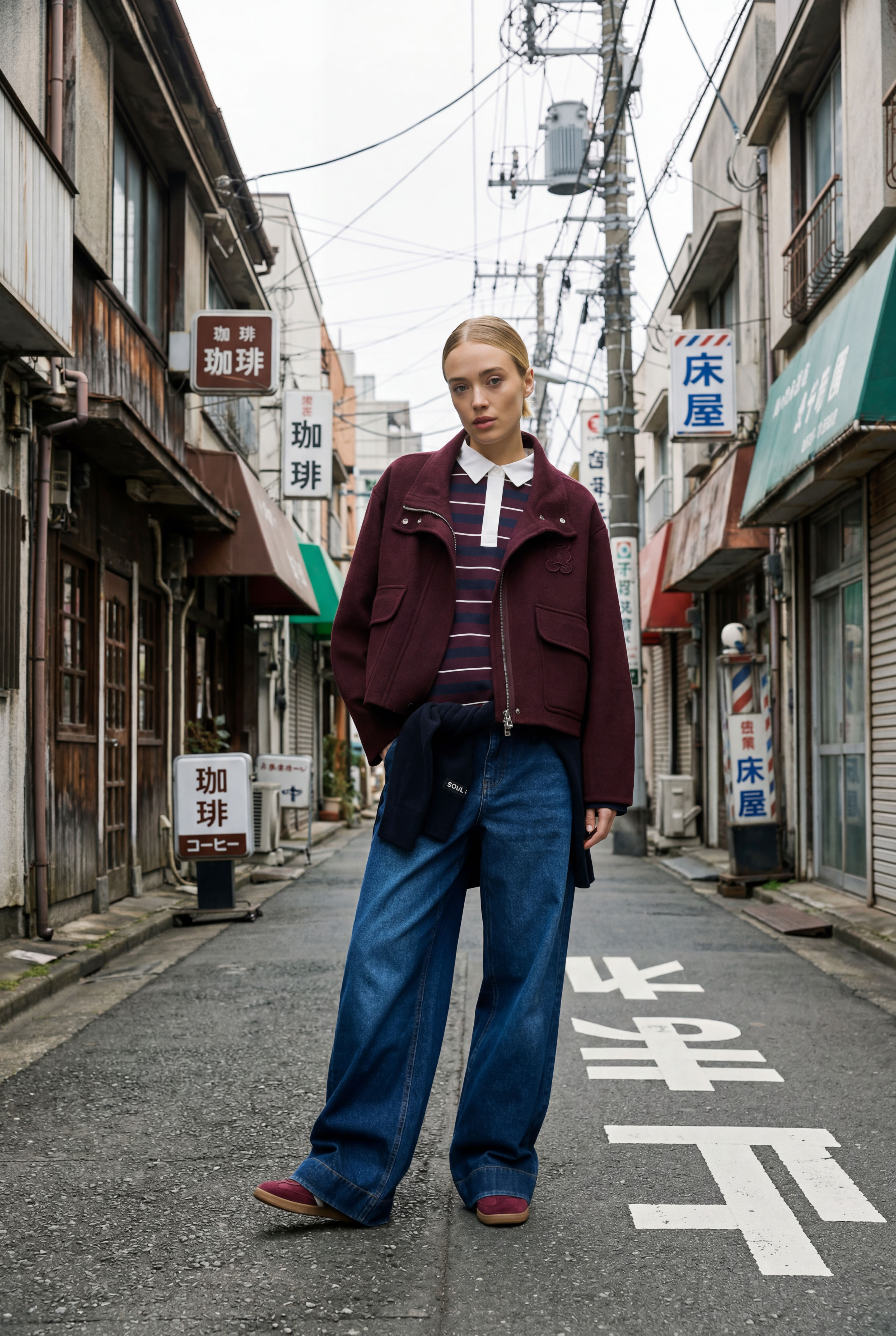 Smith & Soul Jacke plum