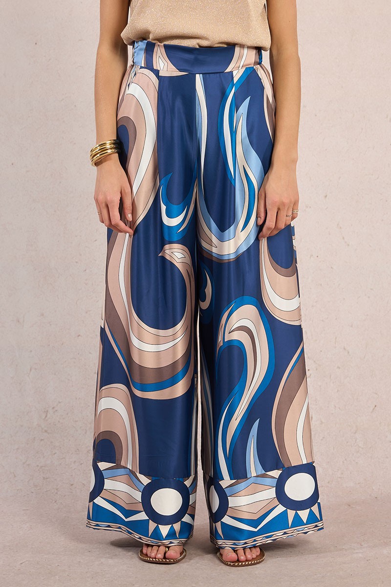 Molly Bracken weite Hose blau Molly Bracken weite Hose blau