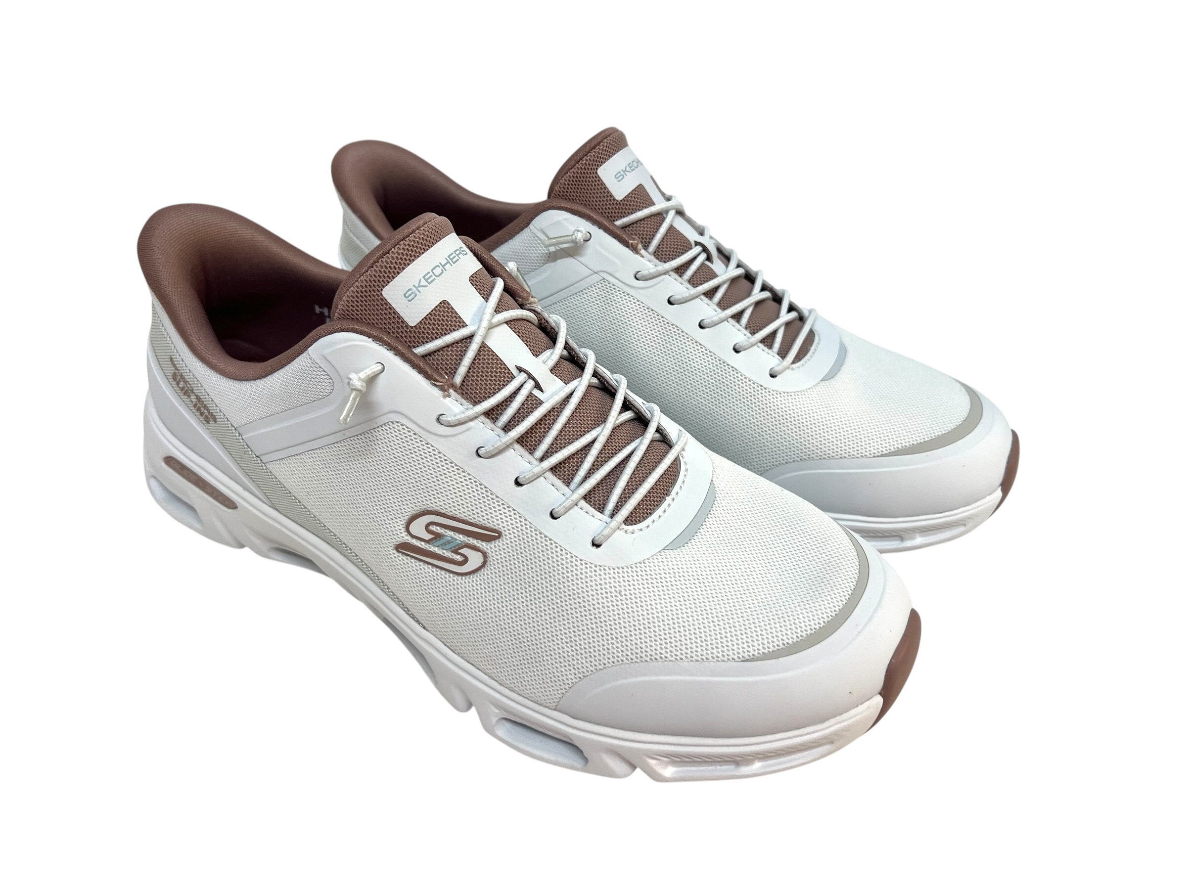 Skechers Slipper weiß slip-ins Skechers Slipper weiß slip-ins