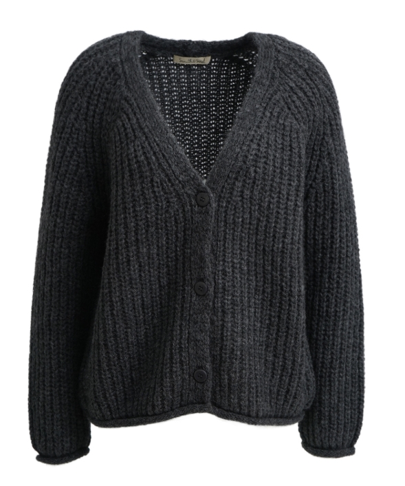 Smith & Soul Strickjacke anthra melange Smith & Soul Strickjacke anthra melange
