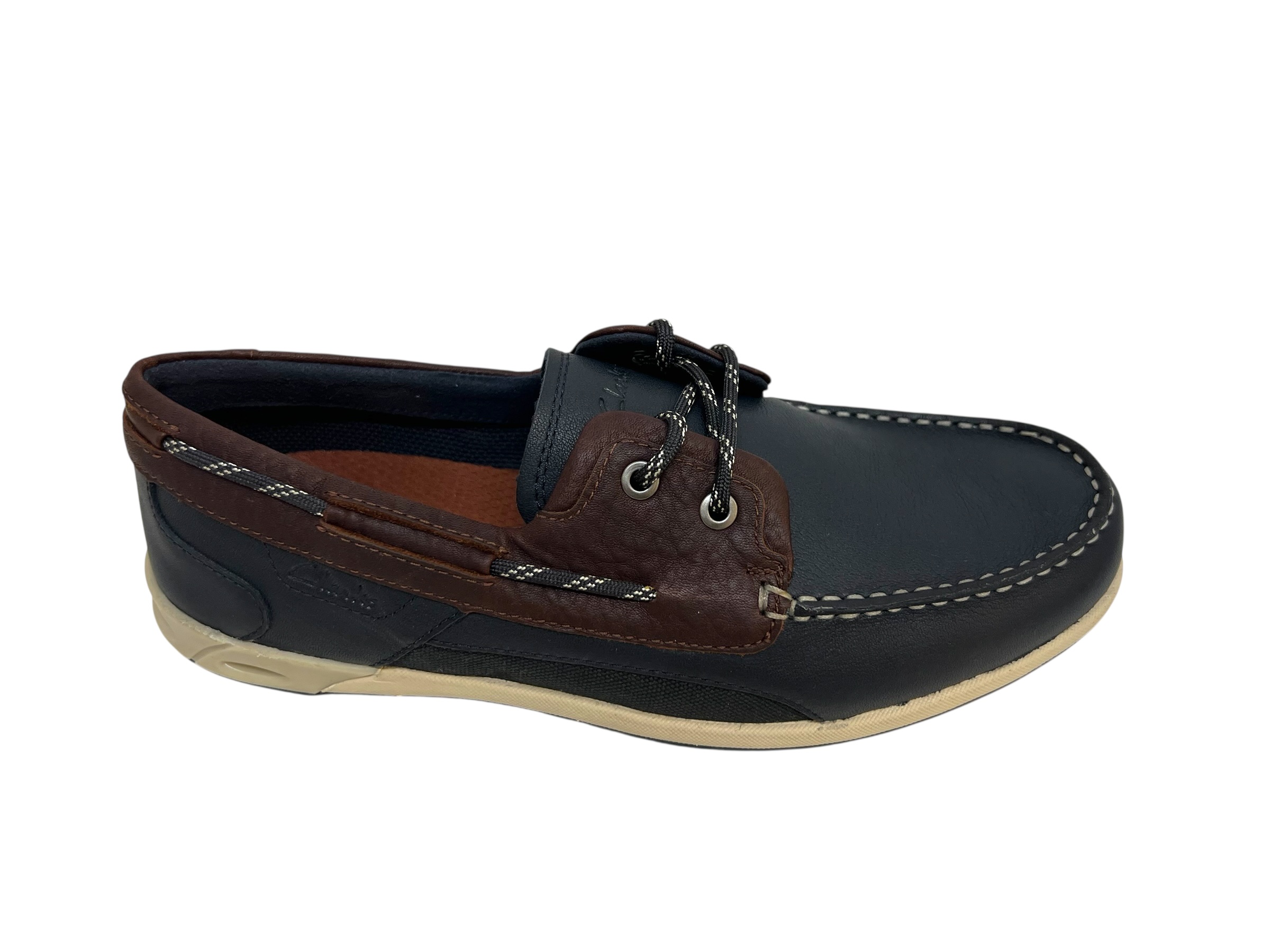 Clarks Schnürschuhe ORSON SAIL blau