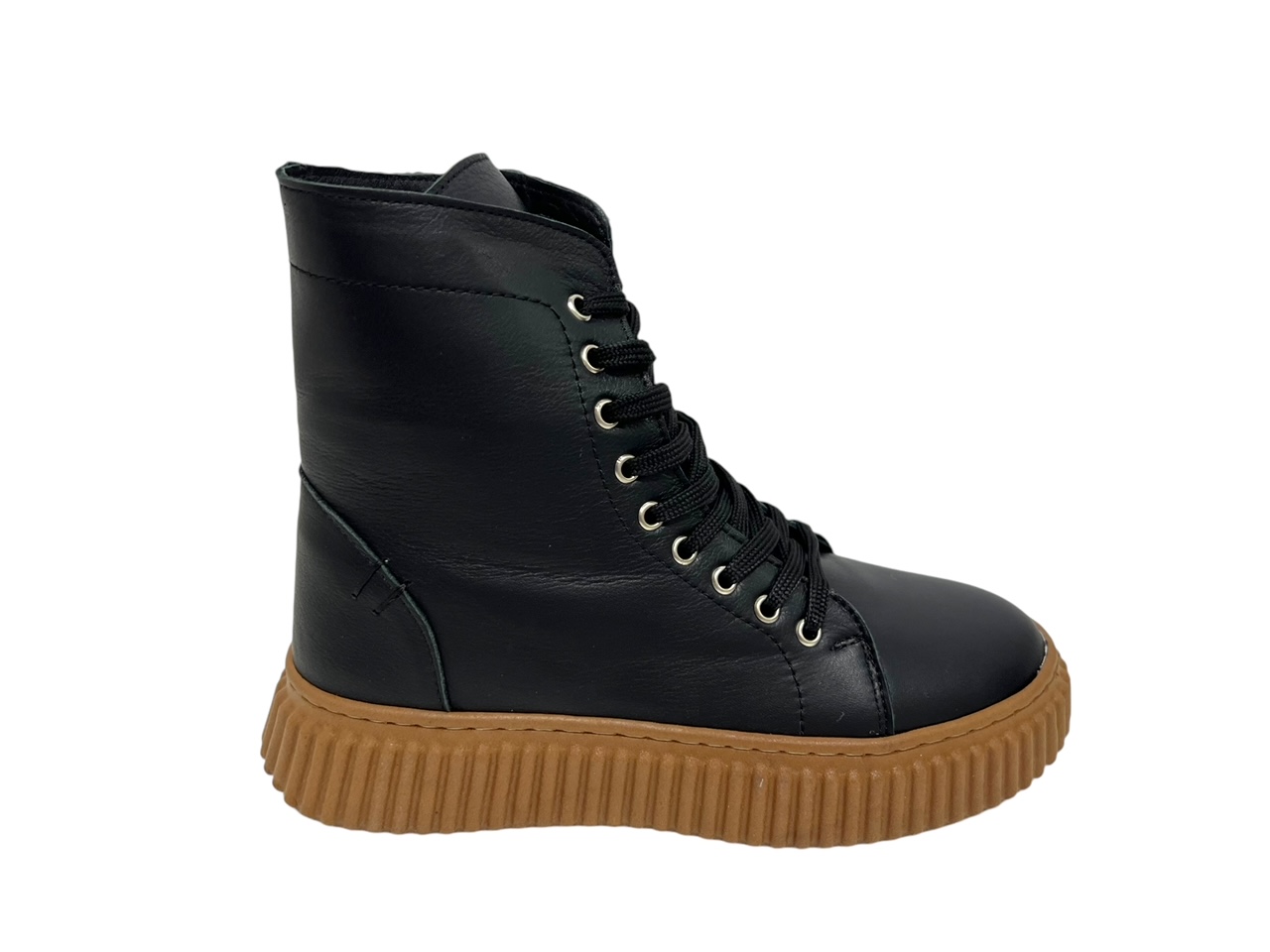 Andrea Conti Plateau Stiefeletten schwarz