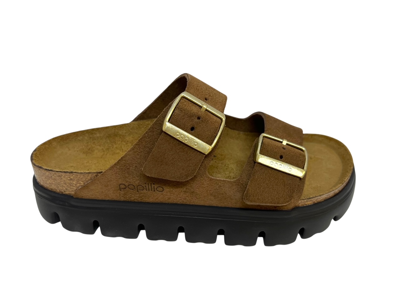 Birkenstock Papillio Pantoletten ARIZONA CHUNKY PAP braun Birkenstock Papillio Pantoletten ARIZONA CHUNKY PAP braun