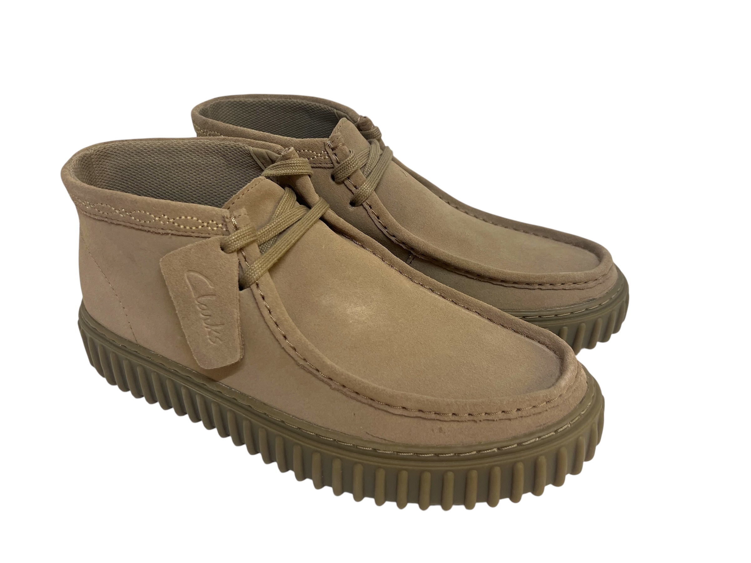 Clarks Schnürschuhe TORHILL HI taupe
