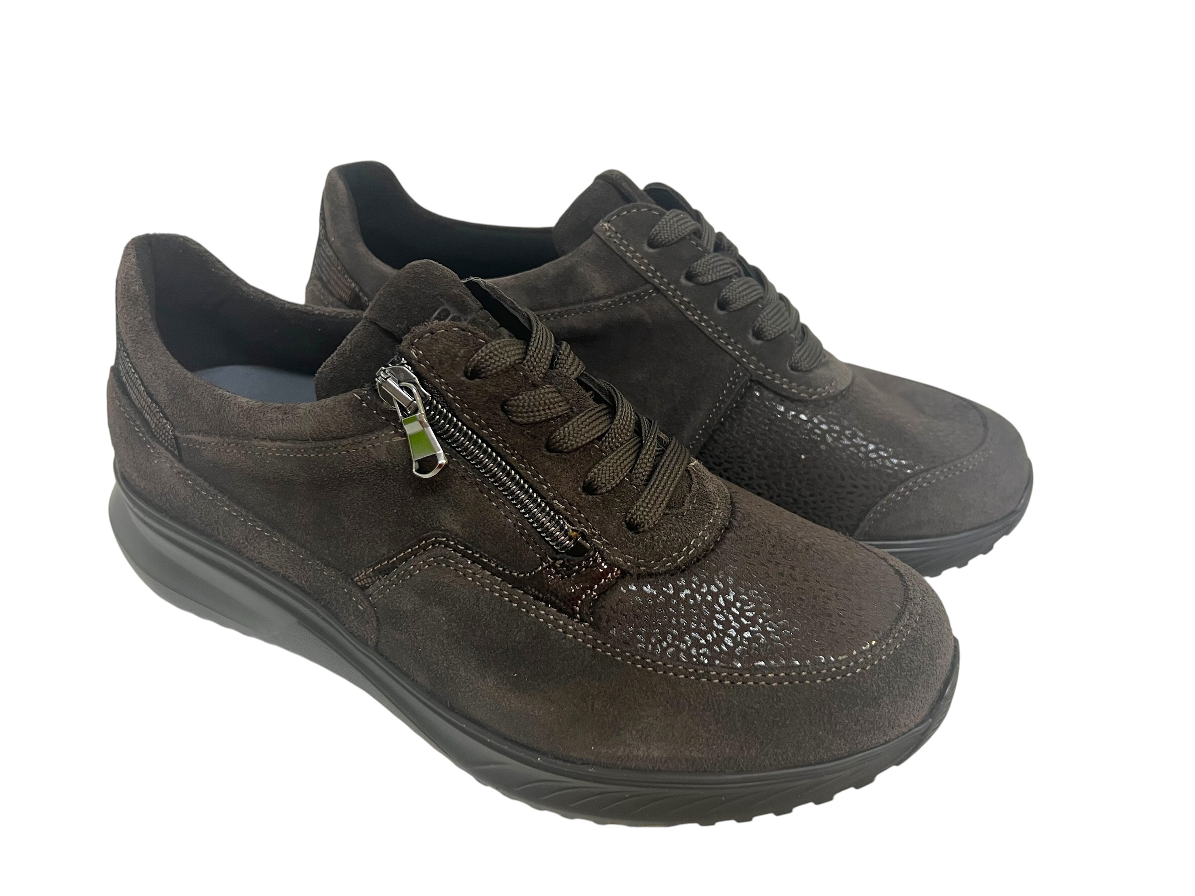 Waldläufer Schnürschuhe K-JANKA braun