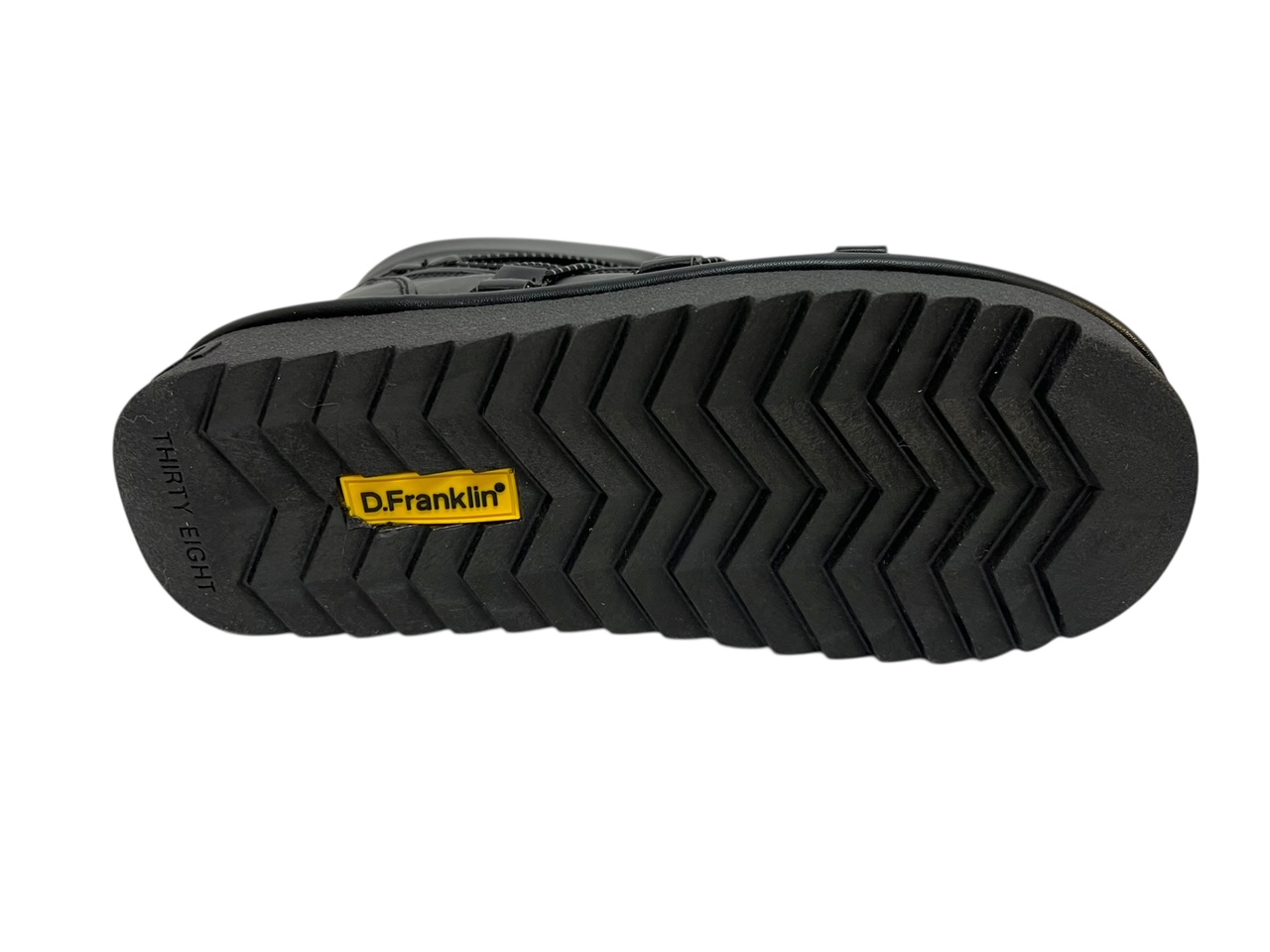 D.Franklin Boots schwarz