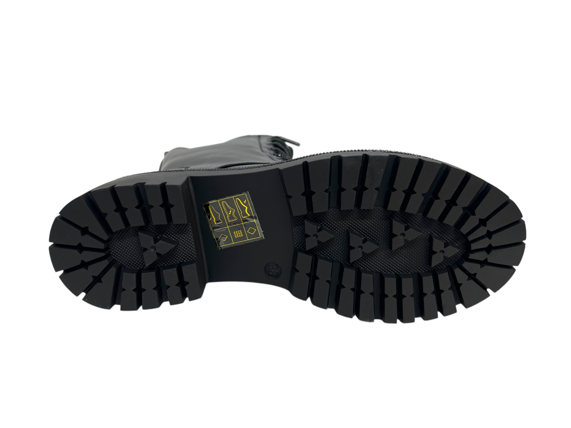 La Strada Schaft Stiefel schwarz VEGAN