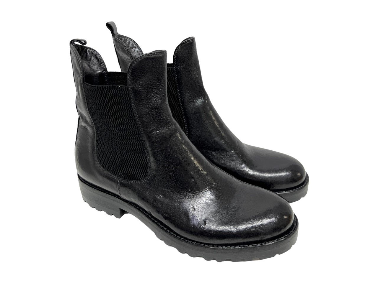 Corvari Chelsea Boots schwarz