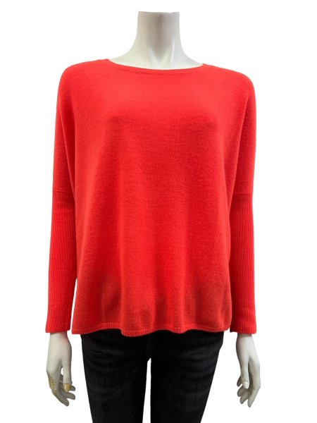 Absolut Cashmere Pullover ASTRID coral
